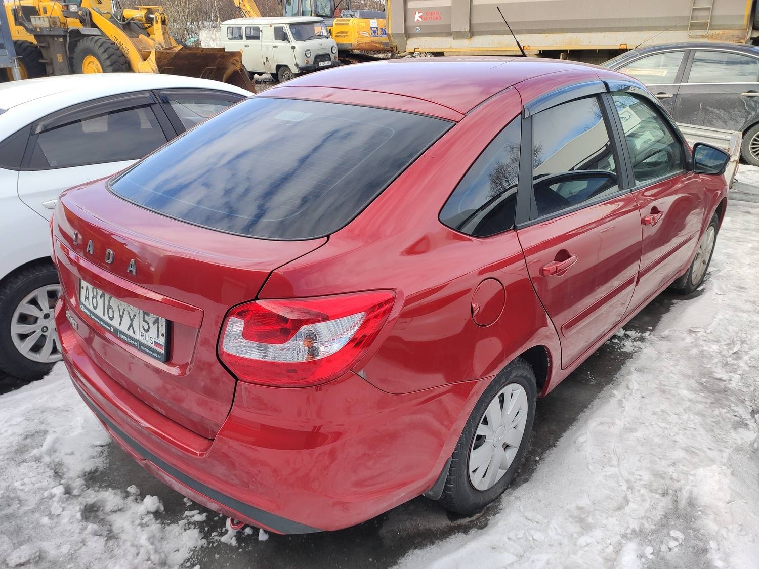 Lada Granta лифтбек,  93 887 км, 2022 года в лизинг