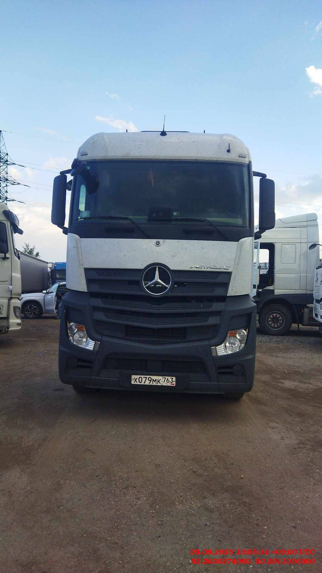 Mercedes-Benz Actros C 2658 6X4 (StreamSpace),  81 907 км, 2022 года в лизинг