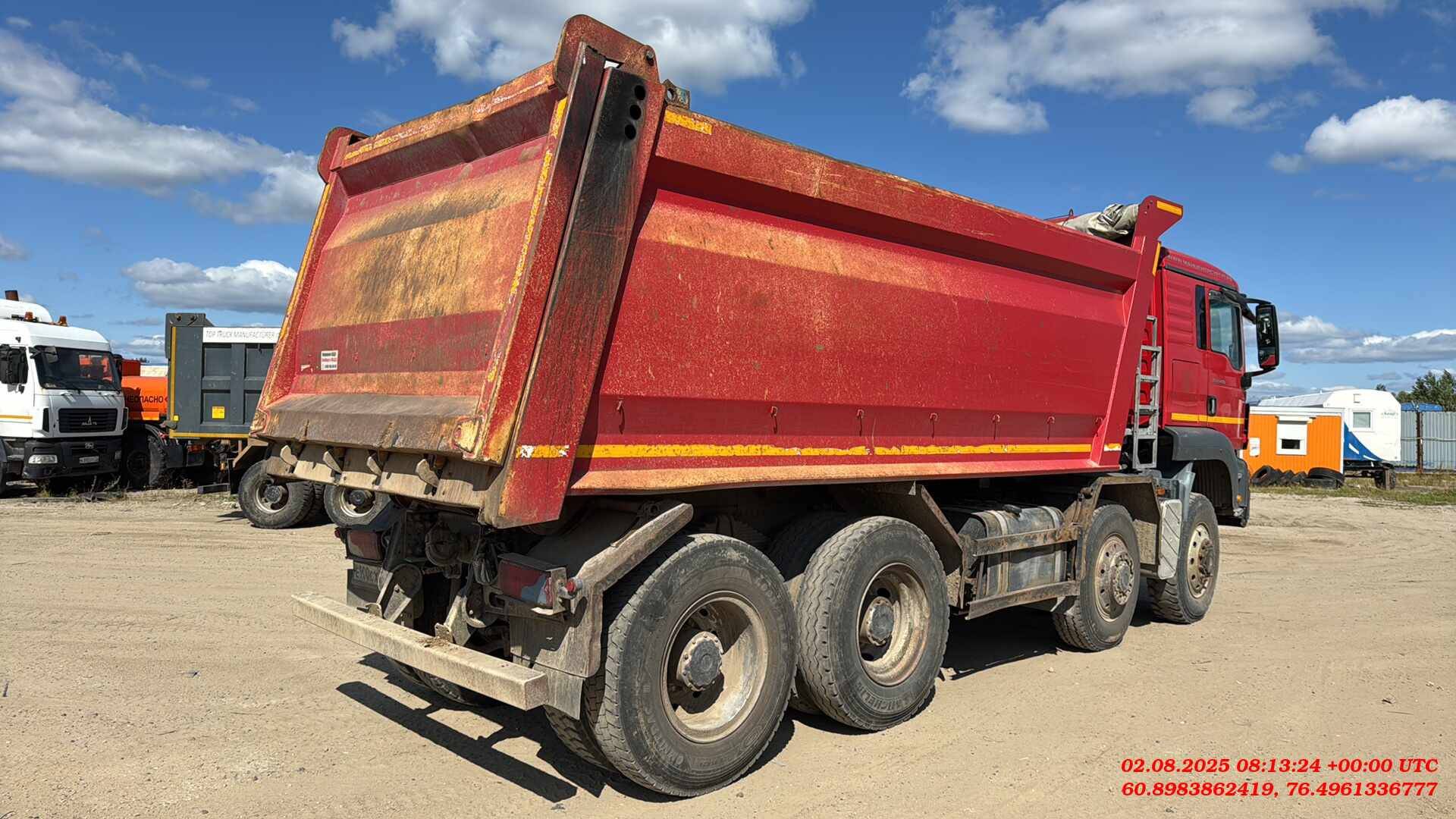MAN TGS 41.480 8X8 BB-WW (M),  560 000 км, 2019 года в лизинг