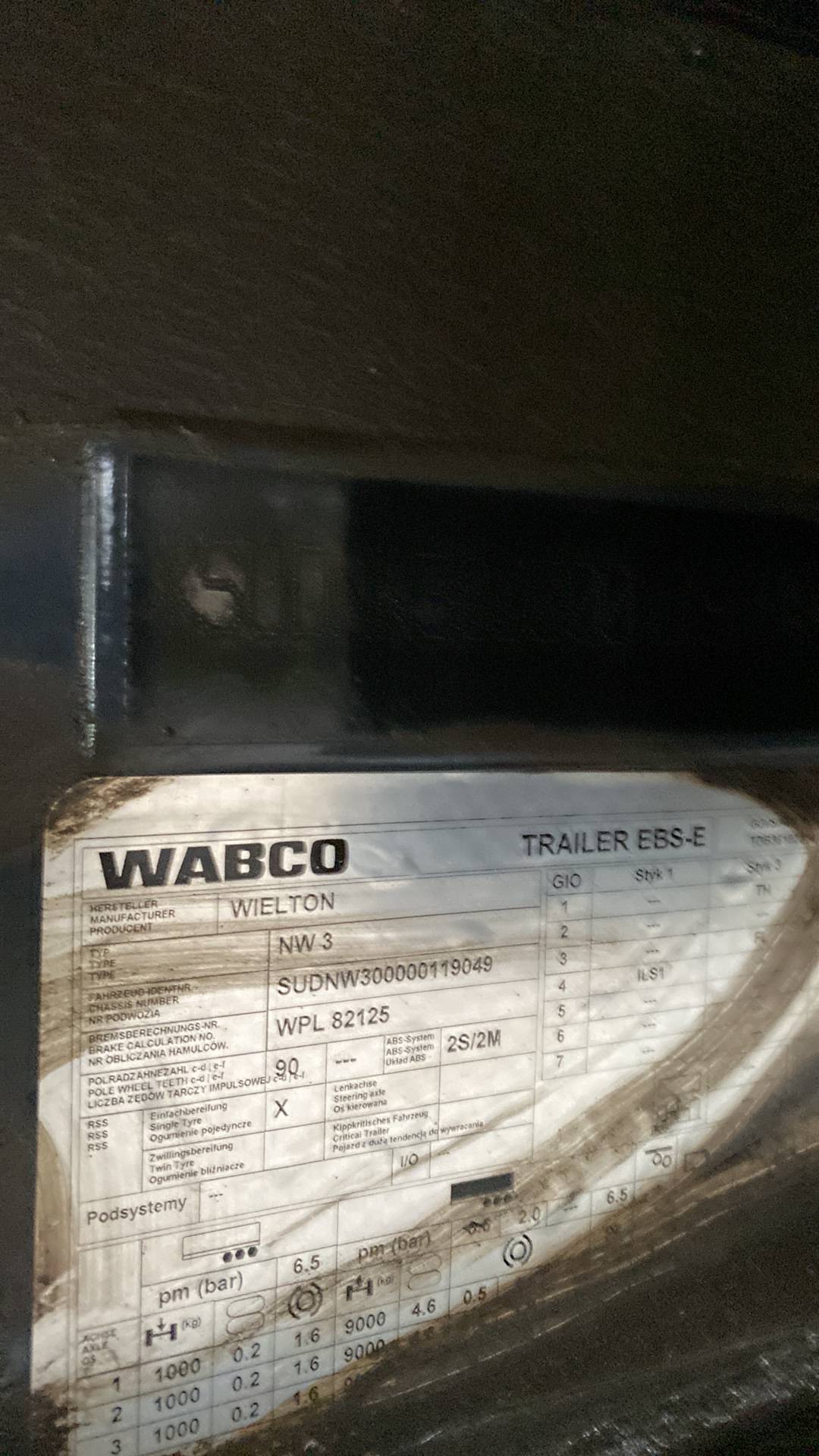 Wielton NW 3 А 48 SD, 2023 года в лизинг