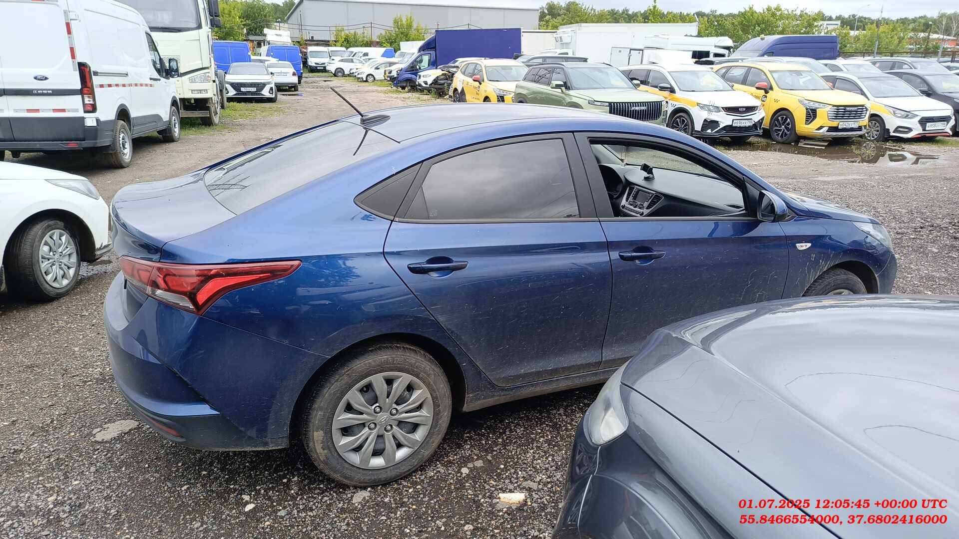 Hyundai Solaris,  58 937 км, 2021 года в лизинг