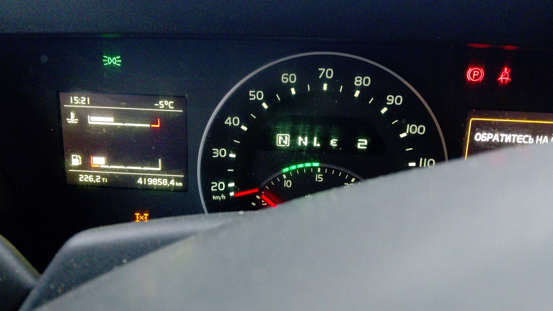 Volvo FMX 420 6x4 (FMX),  419 858 км, 2020 года