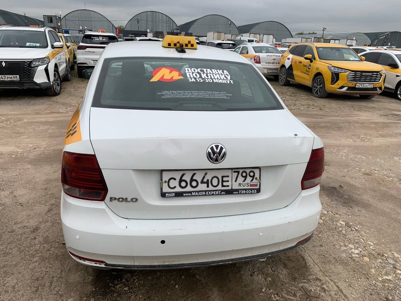 Volkswagen Polo,  177 533 км, 2019 года в лизинг