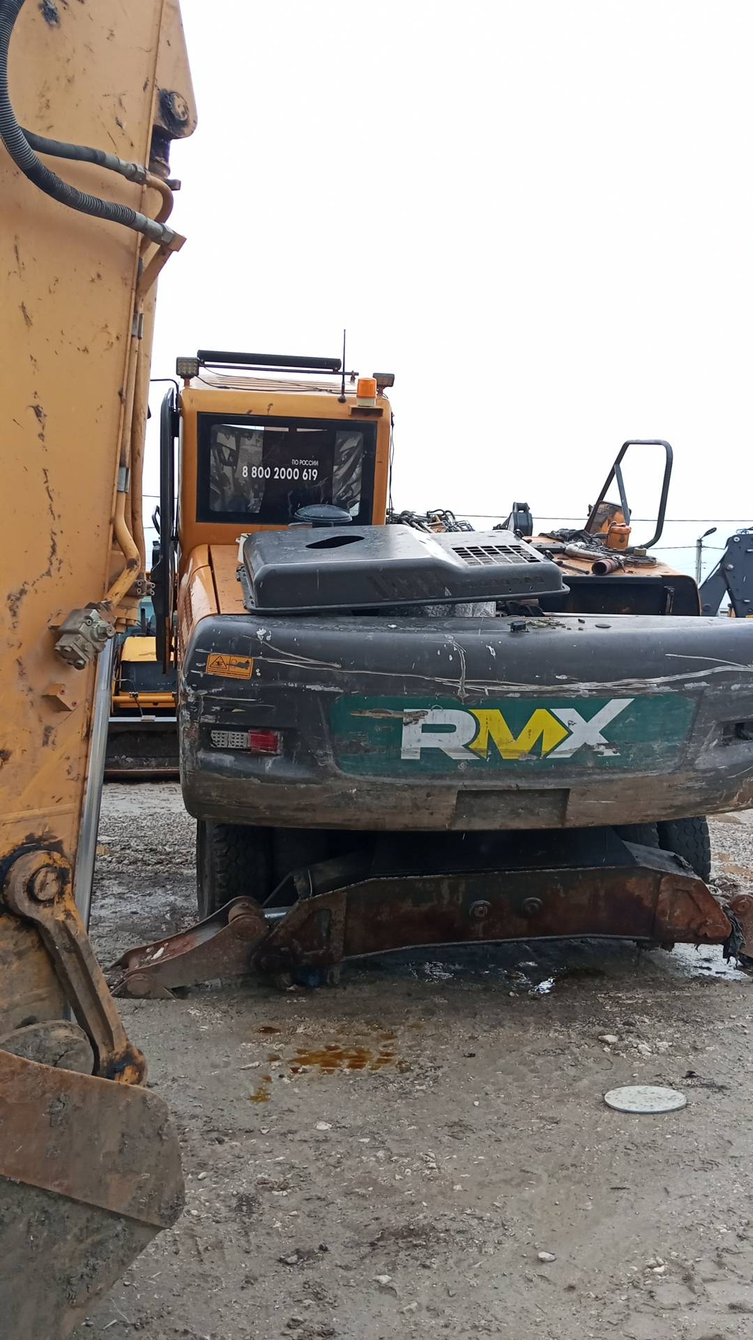 RUNMAX ER150W колесный экскаватор, 2023 года в лизинг