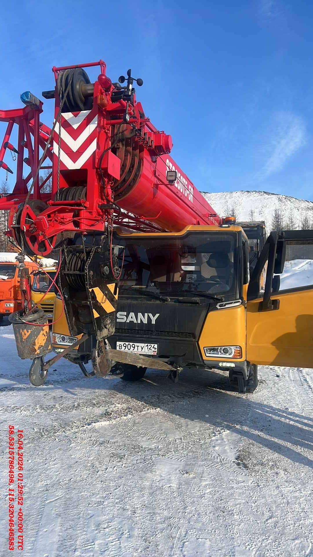 SANY STC250T5-5R,  13 685 км, 2024 года