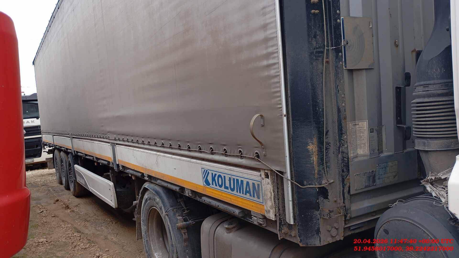 KOLUMAN S шторно-бортовой, 2020 года