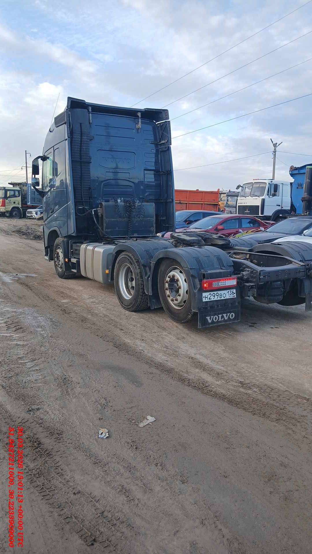Volvo FH 460 6x2 (FH),  1 124 138 км, 2019 года в лизинг