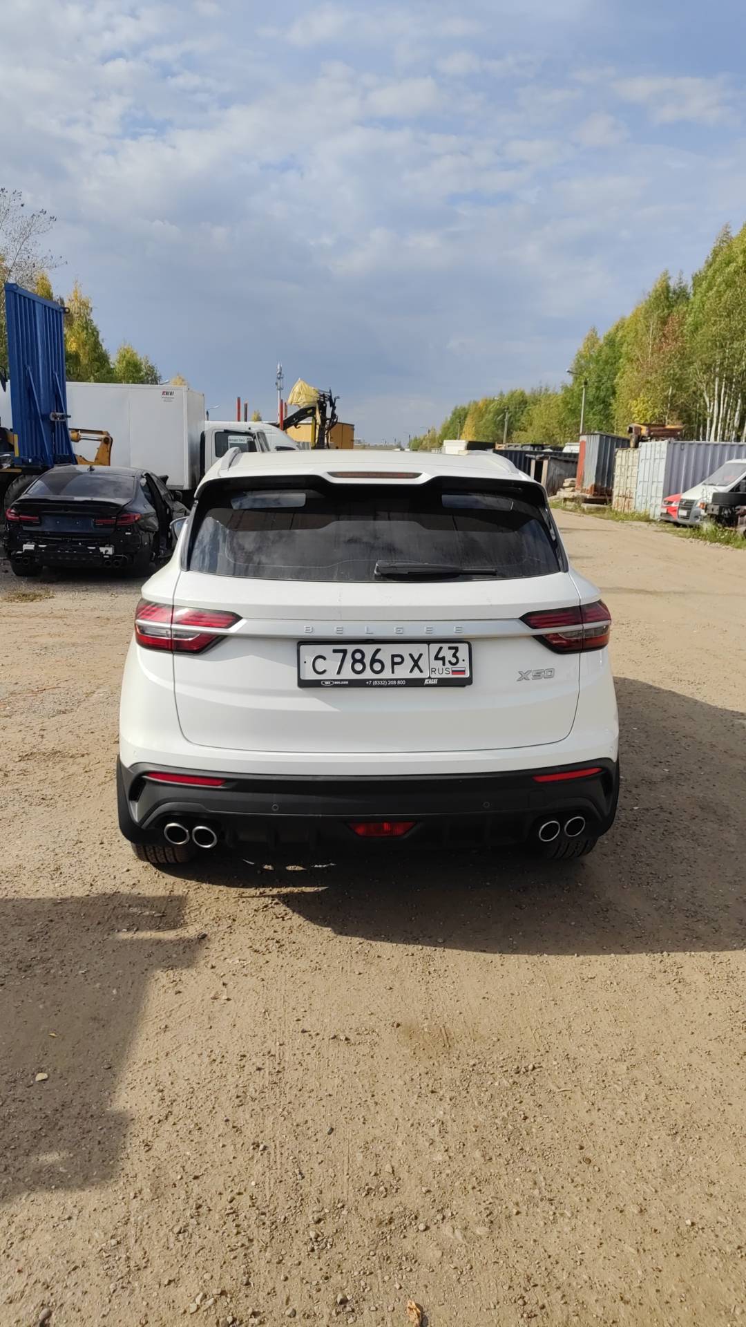 Belgee X50,  3 784 км, 2024 года в лизинг