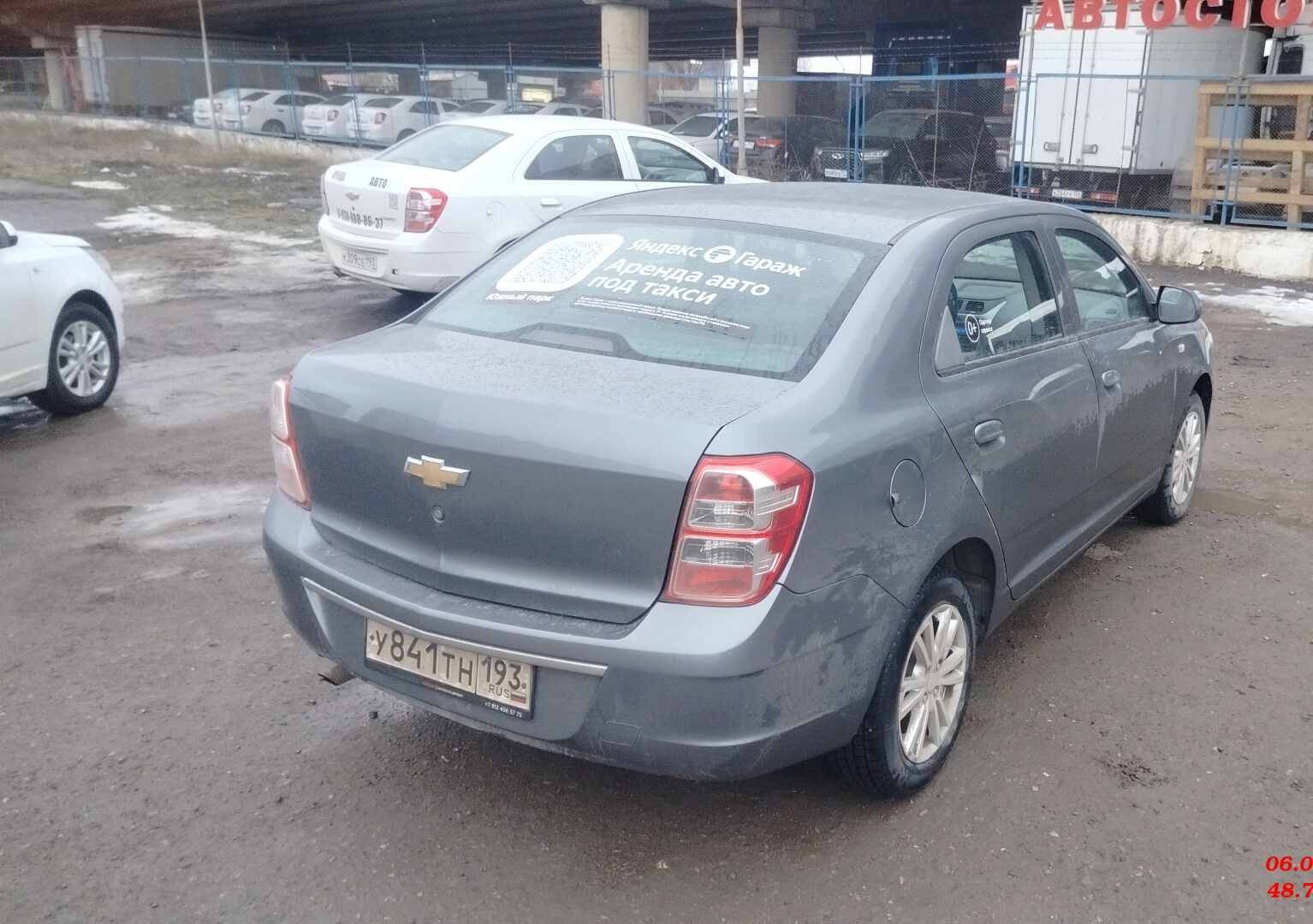 Chevrolet Cobalt,  69 539 км, 2023 года в лизинг