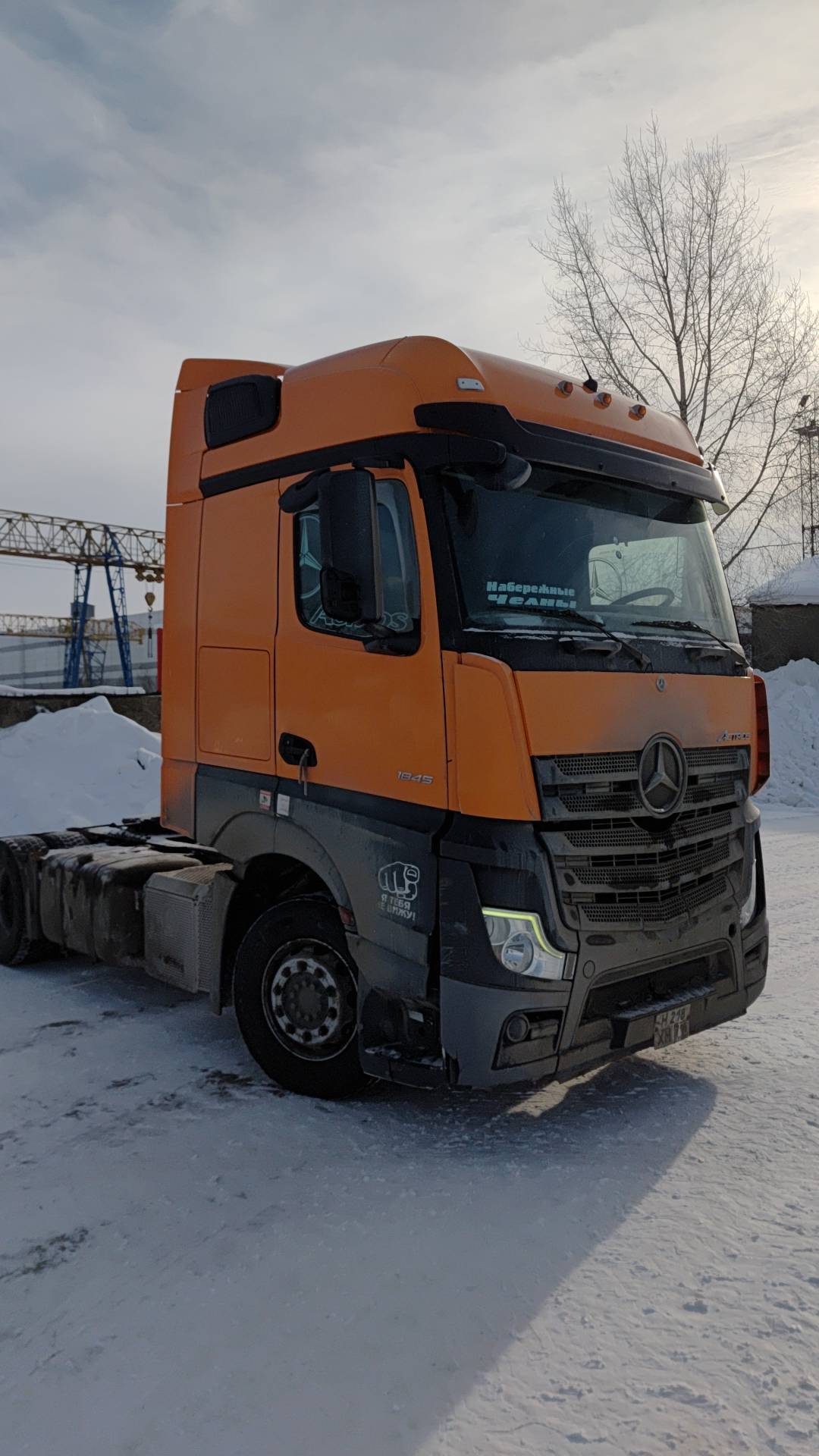 Mercedes-Benz Actros 4 1845 LS 4x2 (BigSpace),  1 175 683 км, 2019 года в лизинг