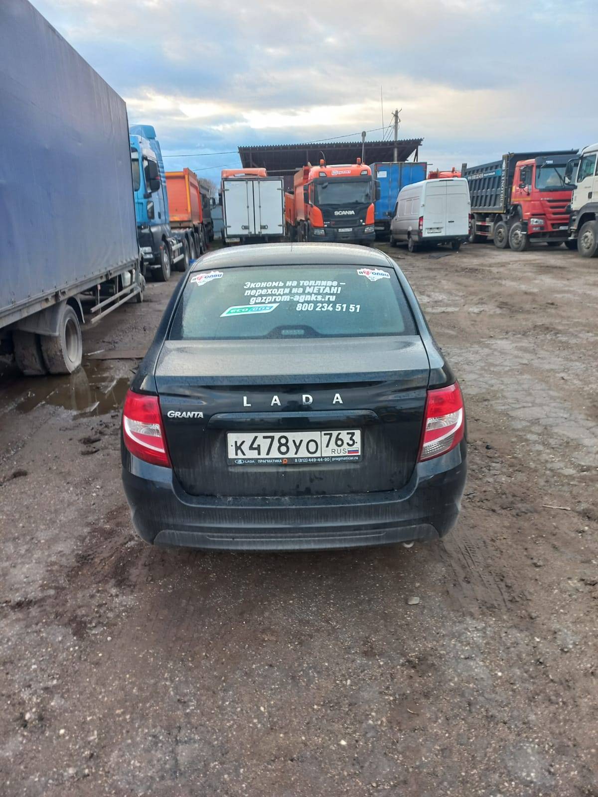 Lada Granta седан,  42 421 км, 2022 года в лизинг