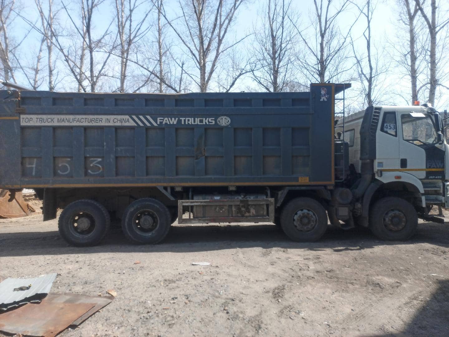 FAW CA3310P66K24T4E5 8х4,  54 454 км, 2022 года в лизинг