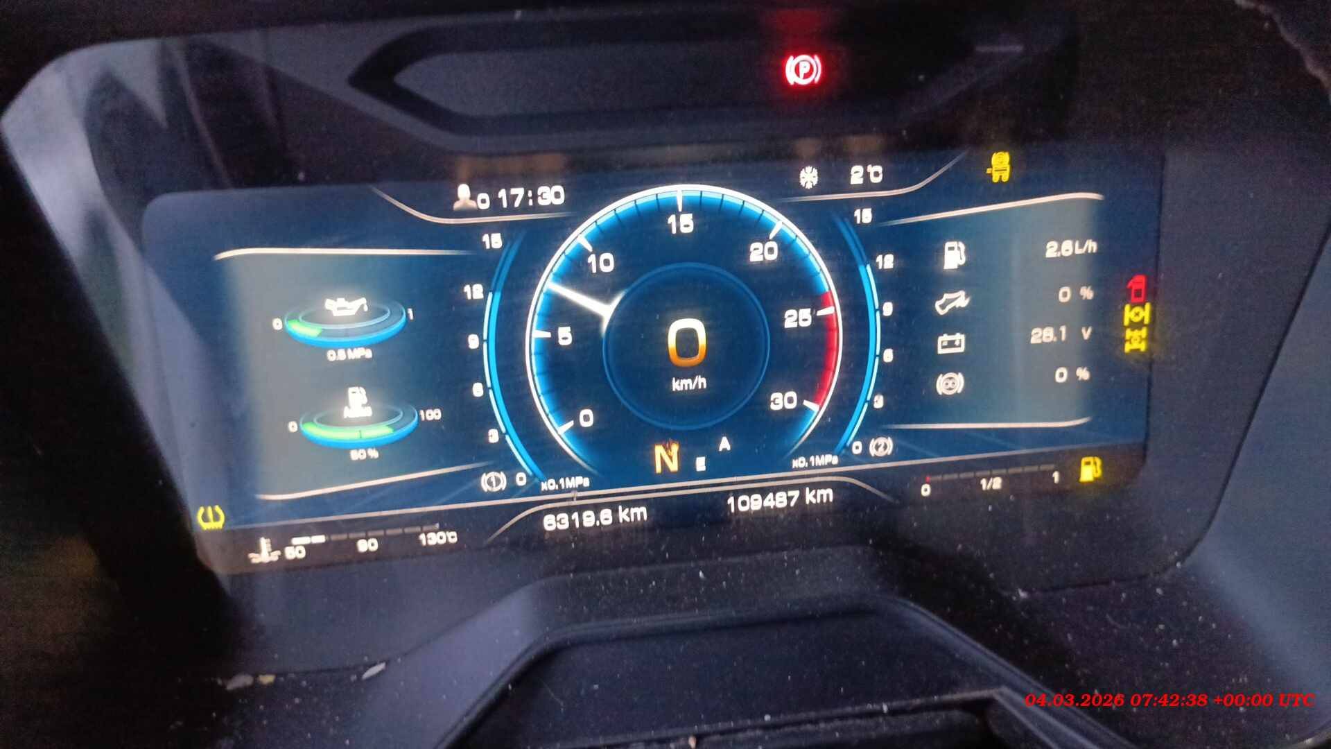 FAW CA4250P77K25T1E5 6x4,  109 487 км, 2023 года в лизинг