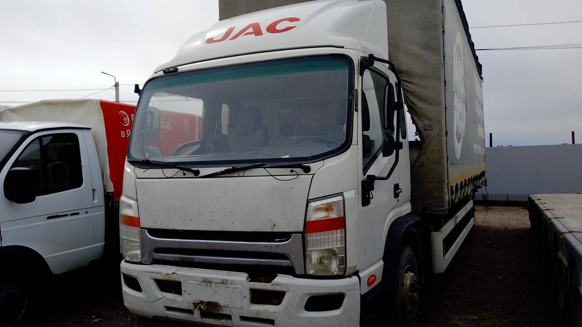 JAC N 120,  100 000 км, 2022 года в лизинг