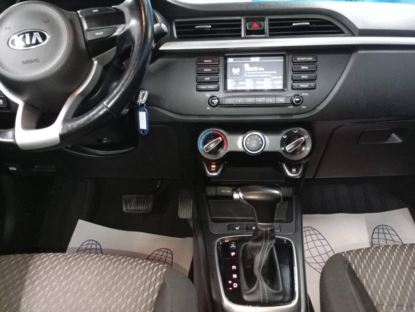 KIA Rio sedan,  196 839 км, 2018 года в лизинг