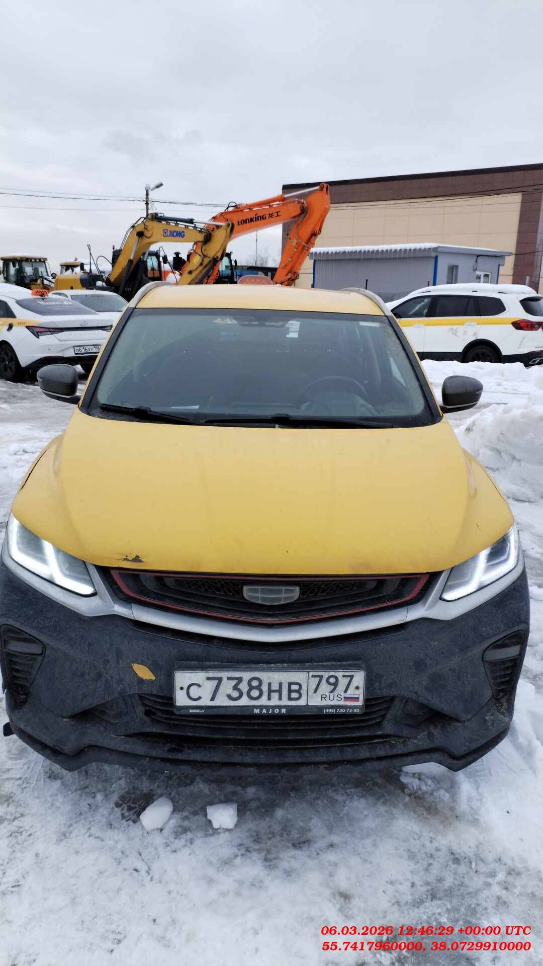 Geely Coolray,  287 034 км, 2023 года в лизинг