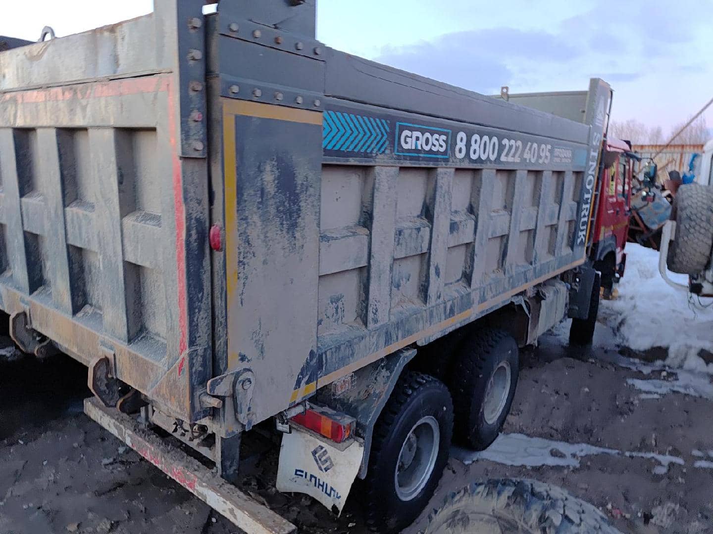 HOWO ZZ3327S3857E 6х6,  99 308 км, 2022 года в лизинг