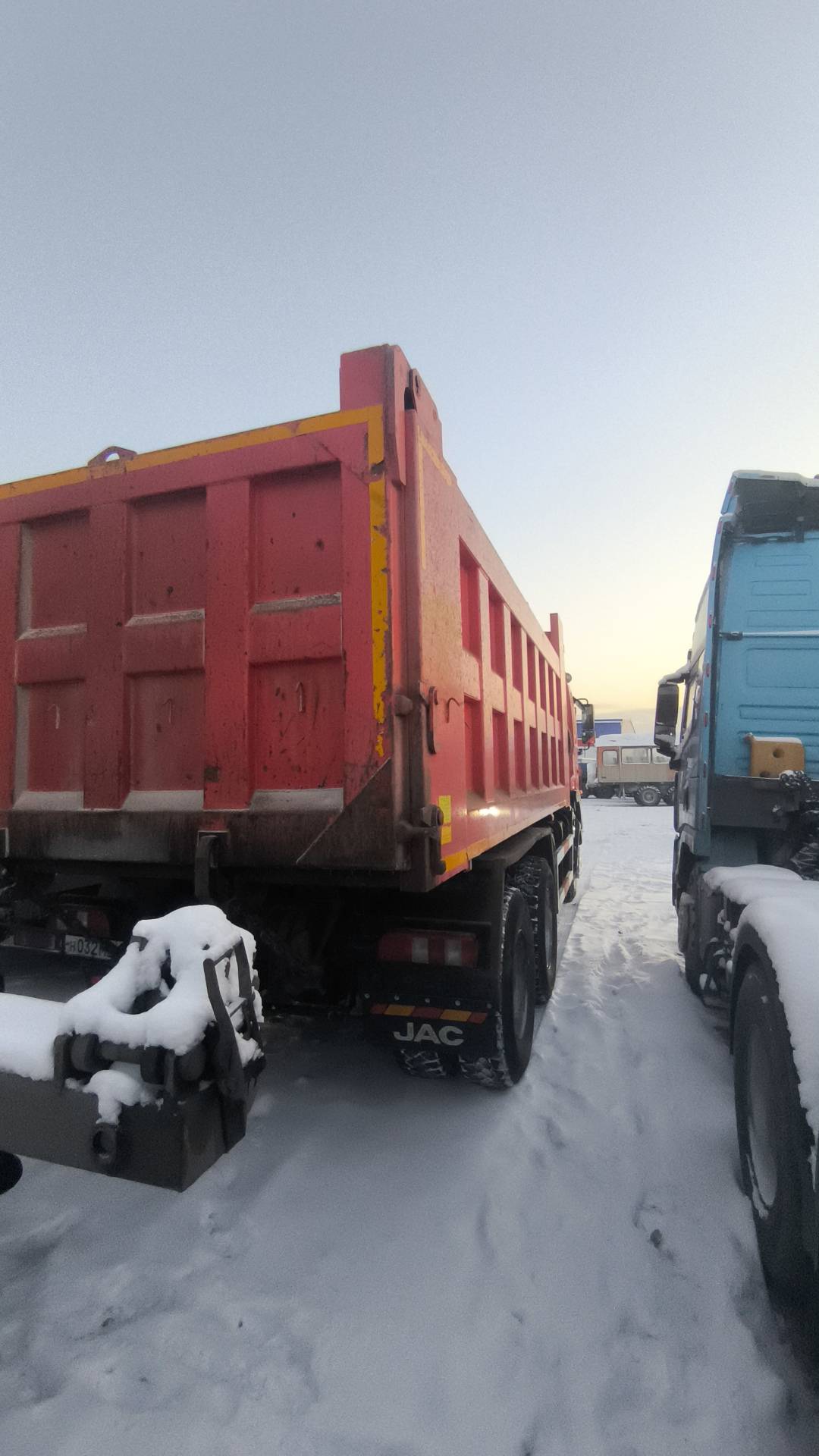 JAC N350 6x4,  107 558 км, 2022 года в лизинг