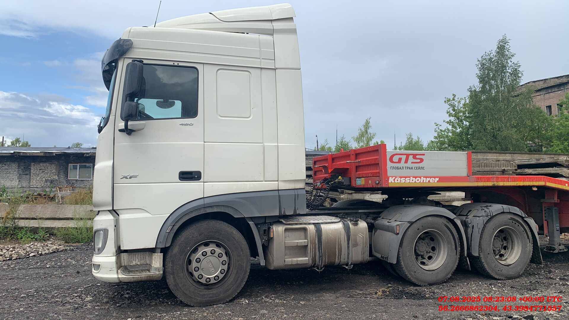 DAF XF 480 FTT 6x4 (Space Cab),  618 138 км, 2021 года в лизинг