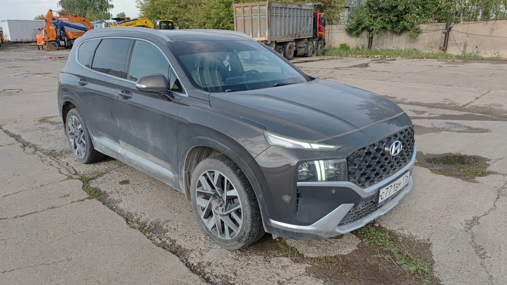 Hyundai Santa Fe,  90 106 км, 2022 года в лизинг