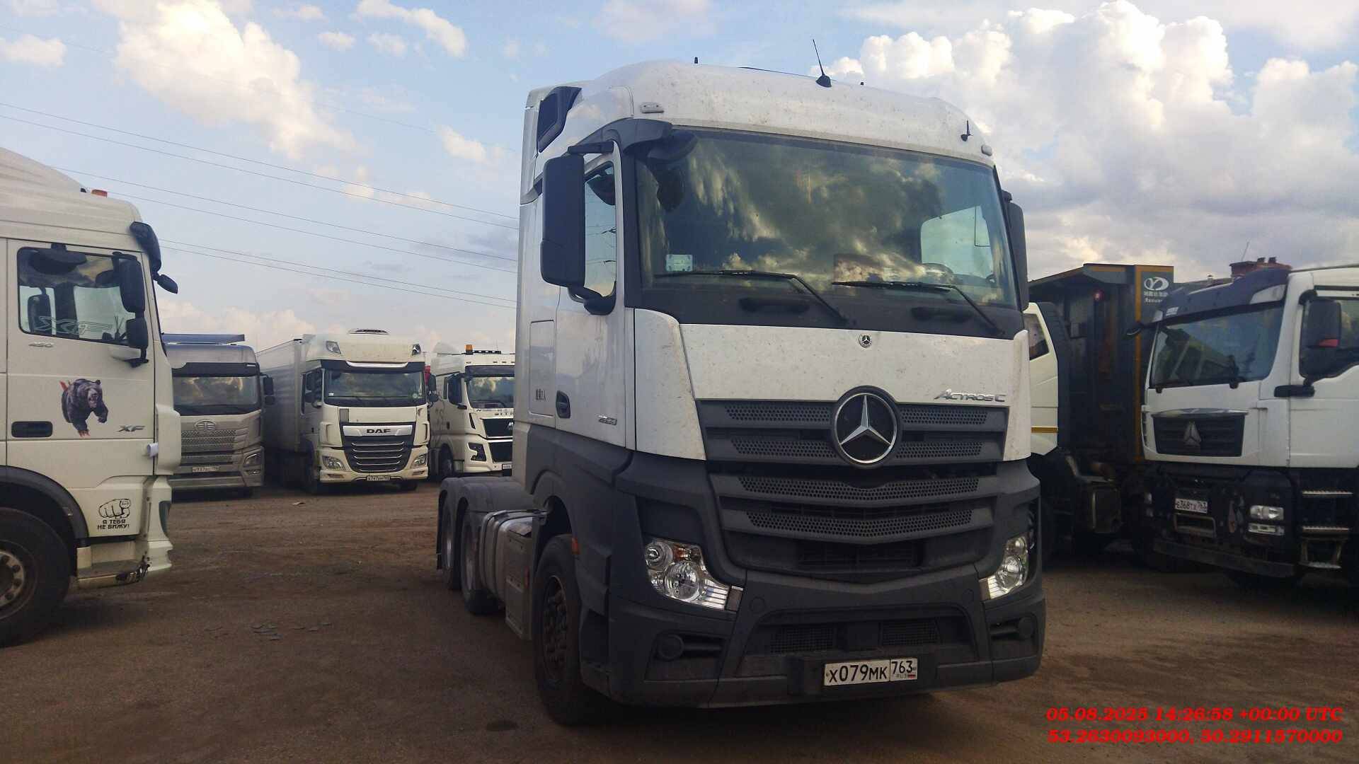 Mercedes-Benz Actros C 2658 6X4 (StreamSpace),  81 907 км, 2022 года в лизинг