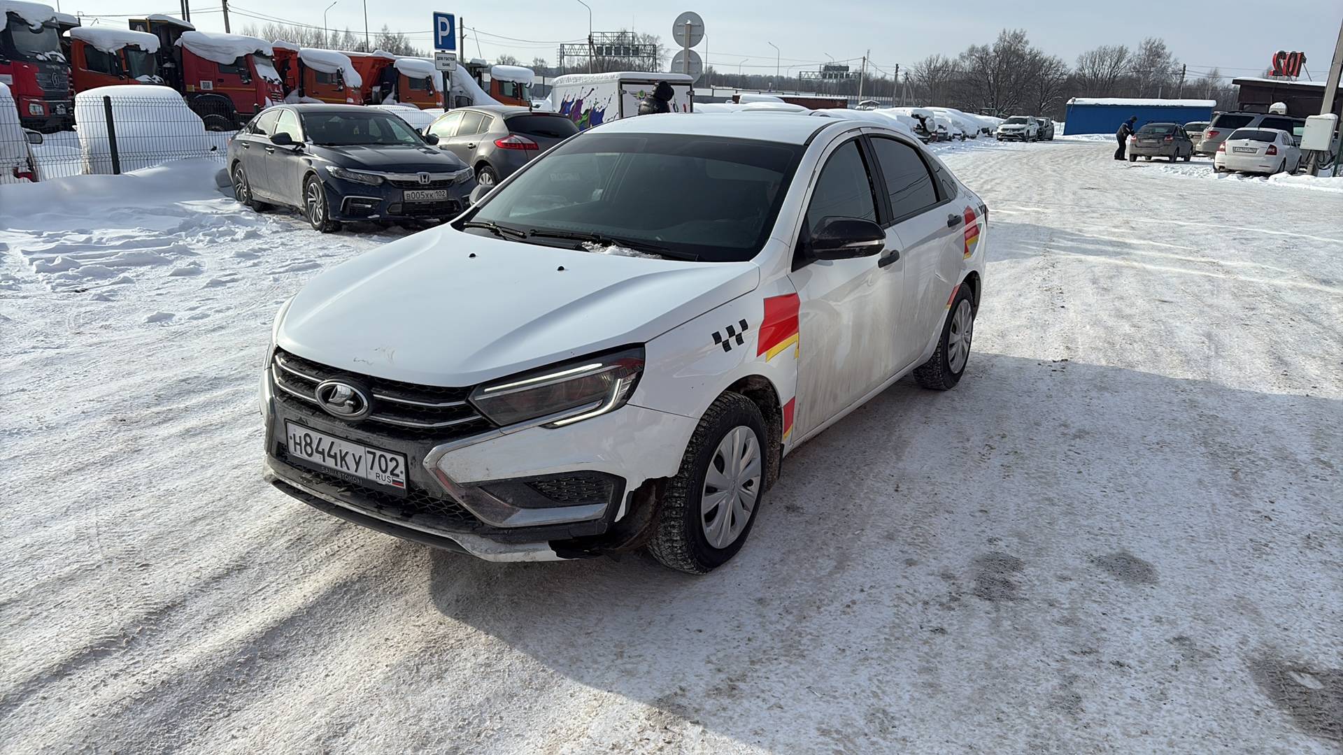 Lada Vesta седан,  113 220 км, 2024 года в лизинг