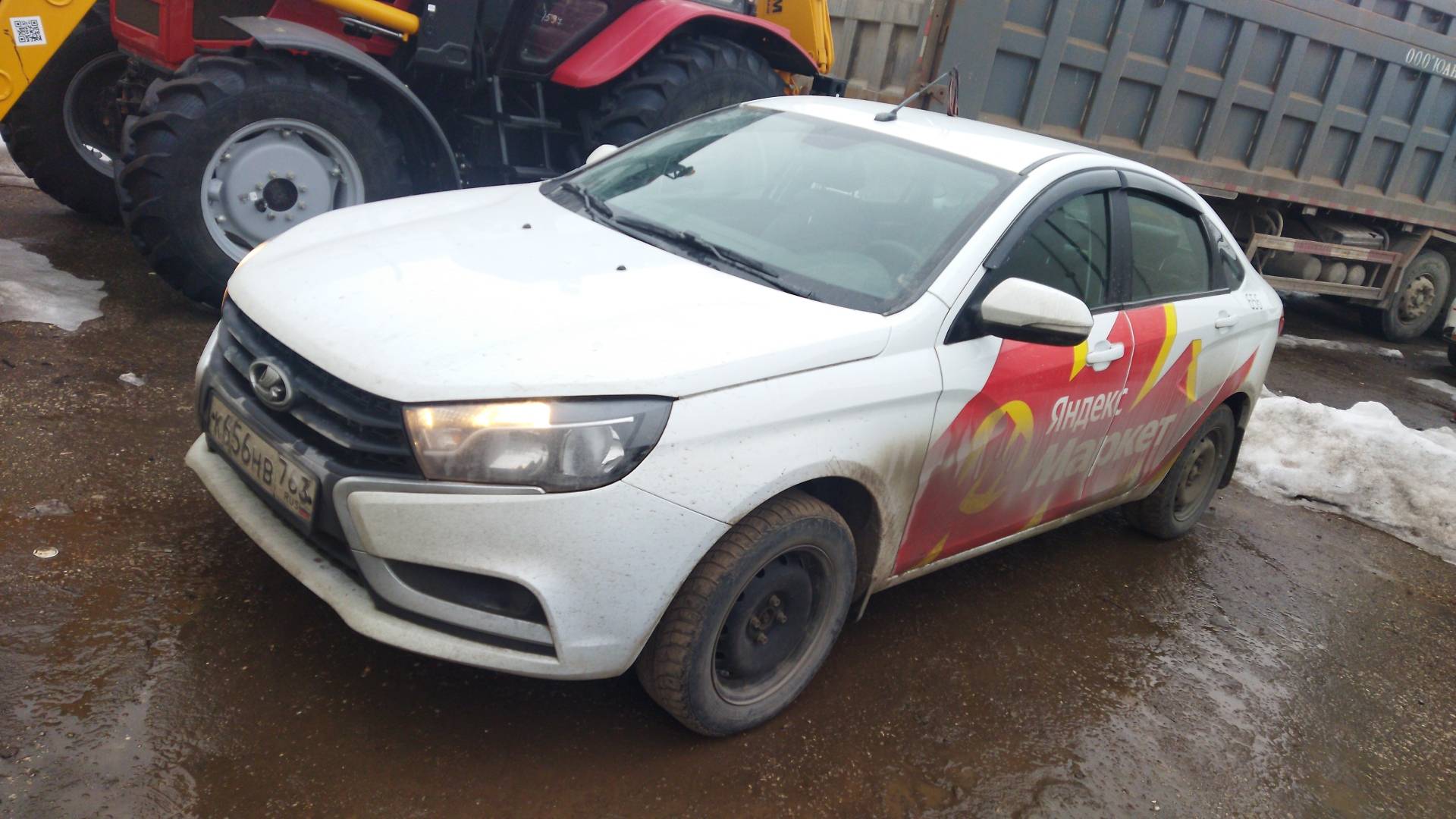 Lada Vesta Битопливная,  169 633 км, 2021 года в лизинг