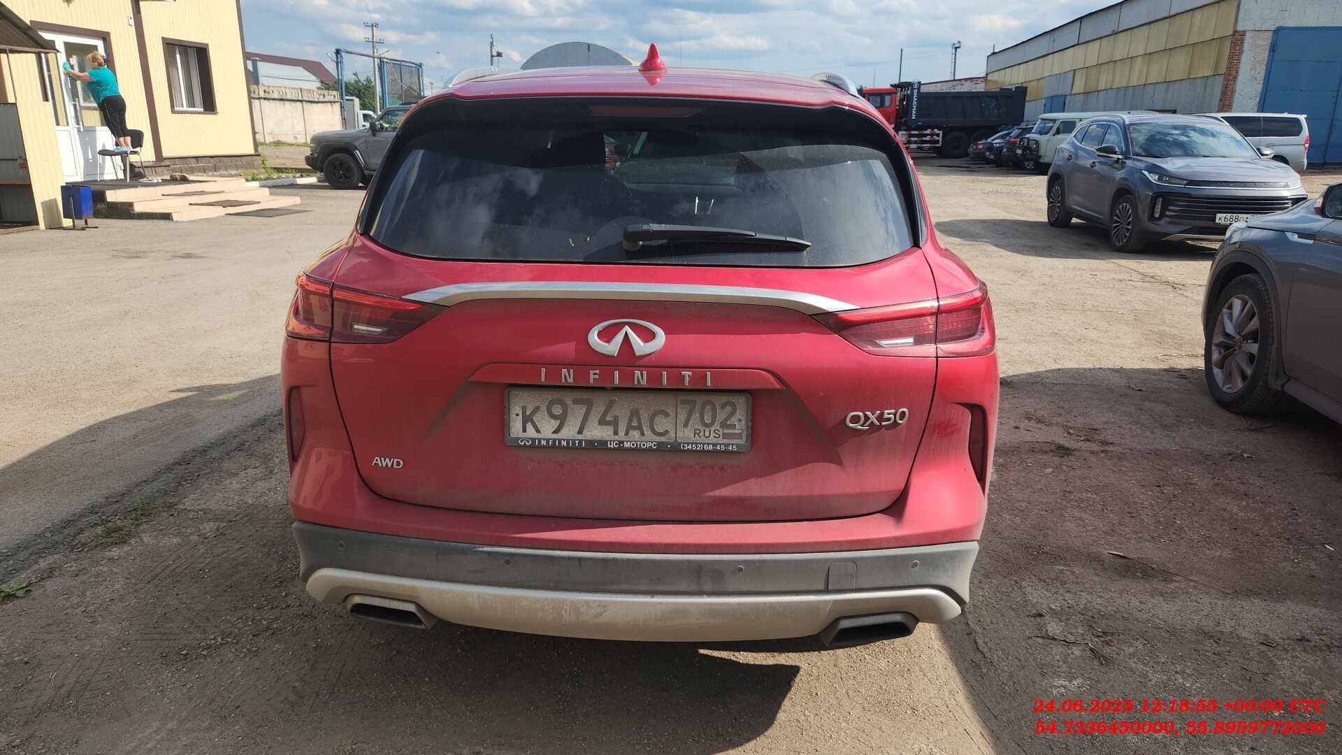 INFINITI QX50,  34 499 км, 2021 года в лизинг
