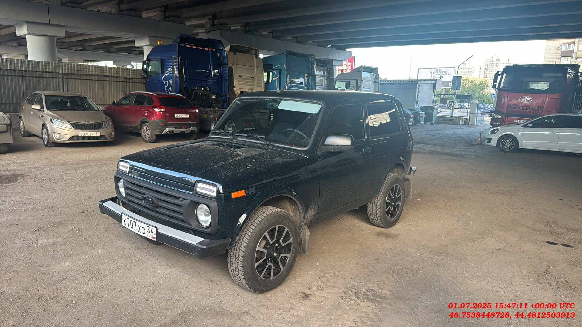Lada Niva Legend 3 дв,  8 307 км, 2024 года в лизинг