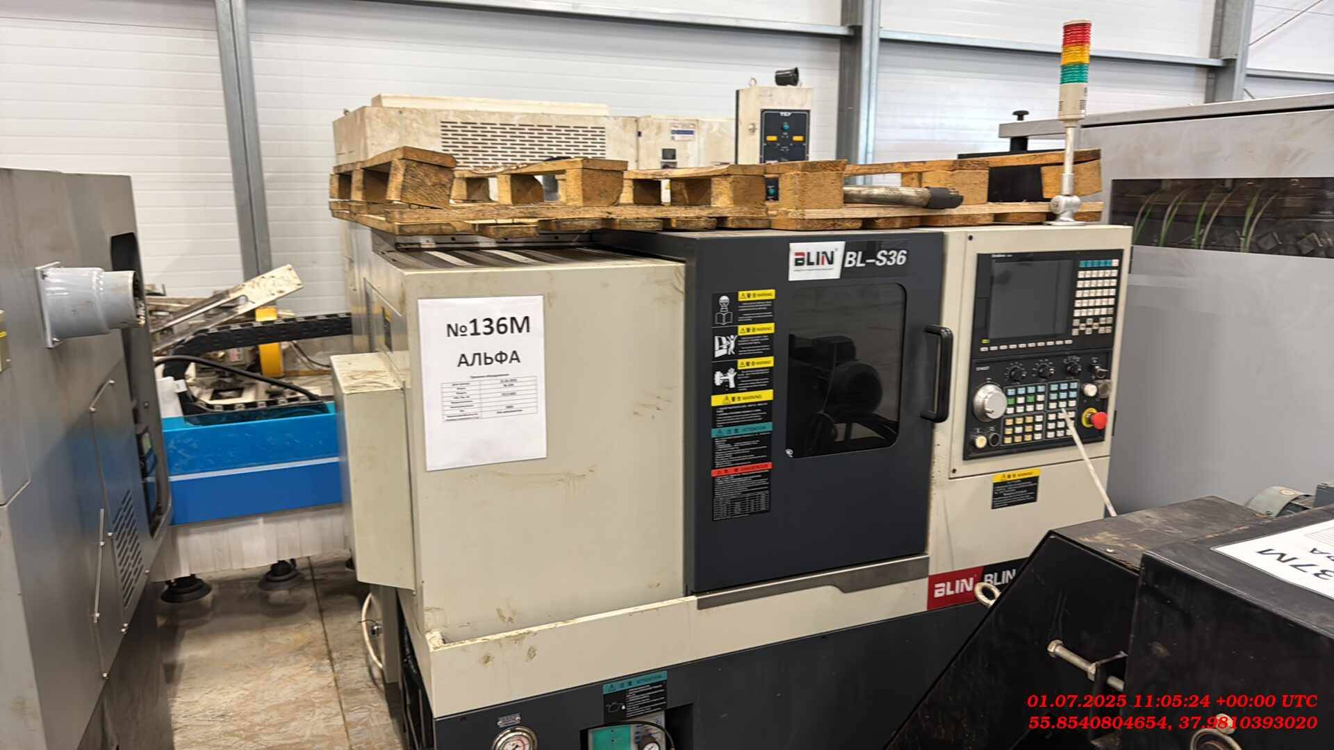 Blin Machinery BL-S36 Токарный обрабатывающий центр, 2022 года в лизинг