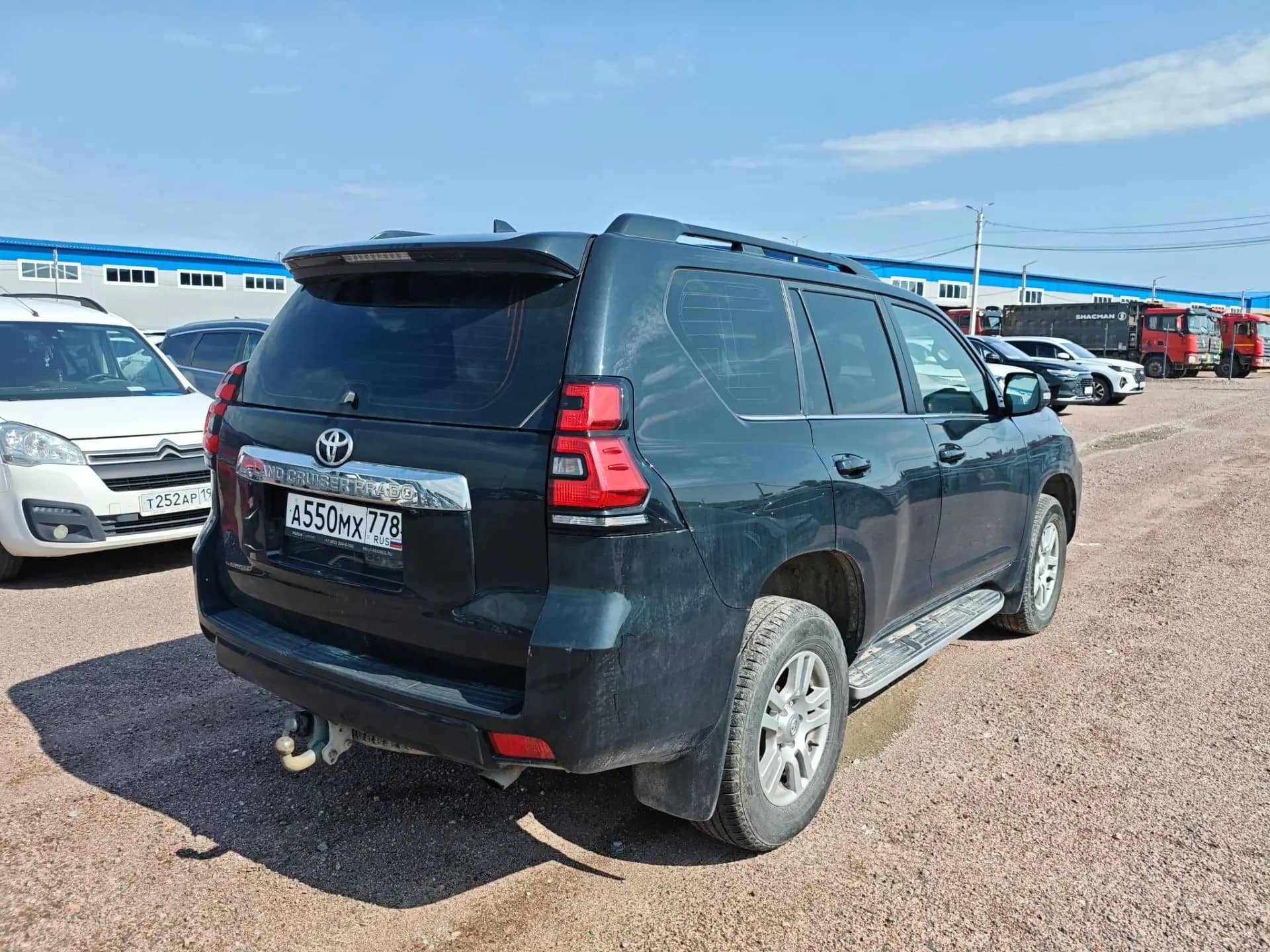 Toyota Land Cruiser Prado,  216 663 км, 2018 года
