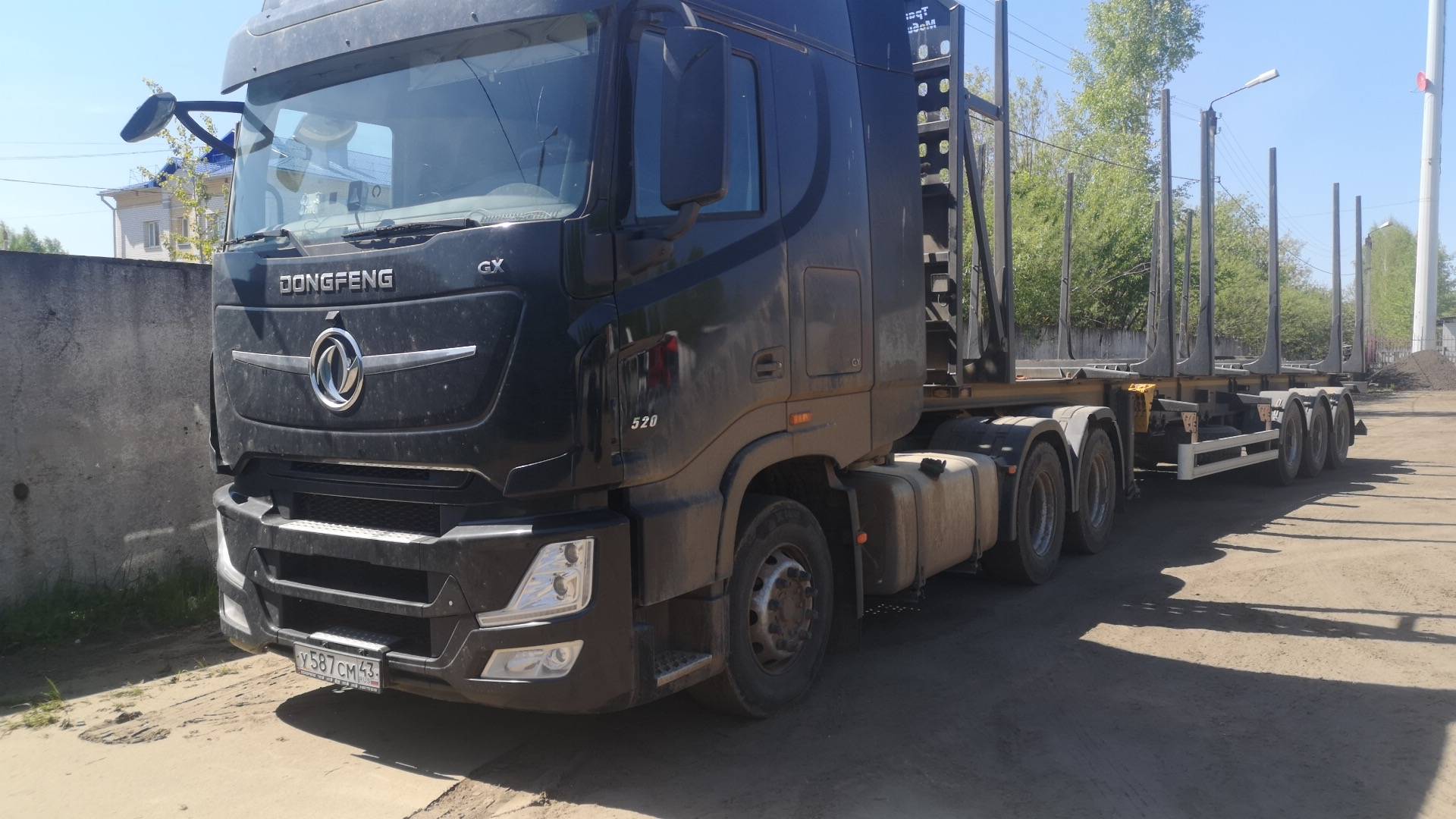 DongFeng DFH4271 6x4,  74 837 км, 2024 года в лизинг