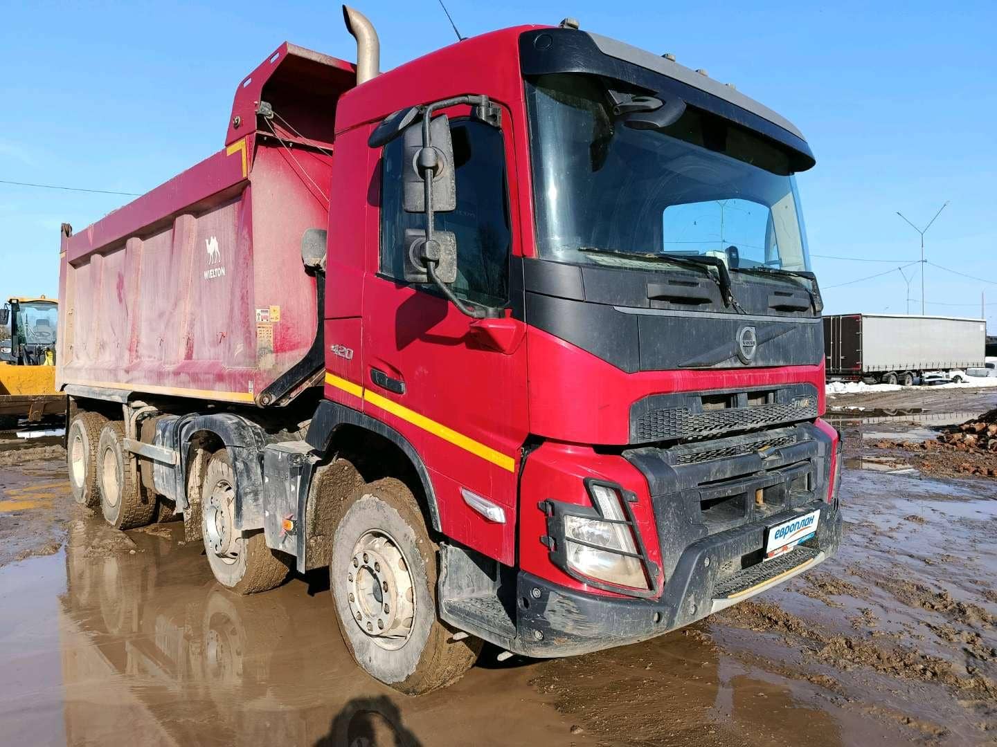 Volvo FM 420 8x4 (FMX),  345 129 км, 2022 года в лизинг