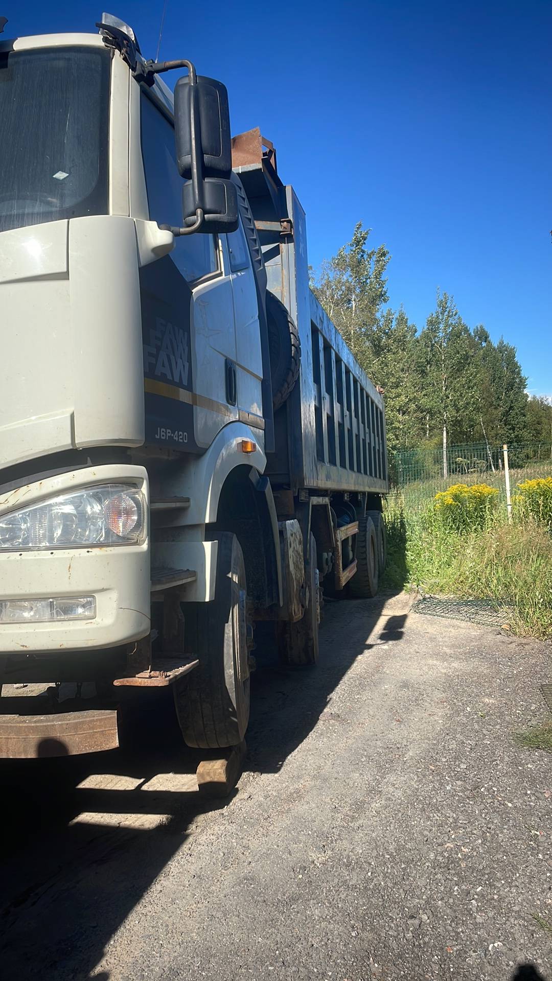FAW CA3310P66K24T4E5 8х4,  100 000 км, 2021 года в лизинг