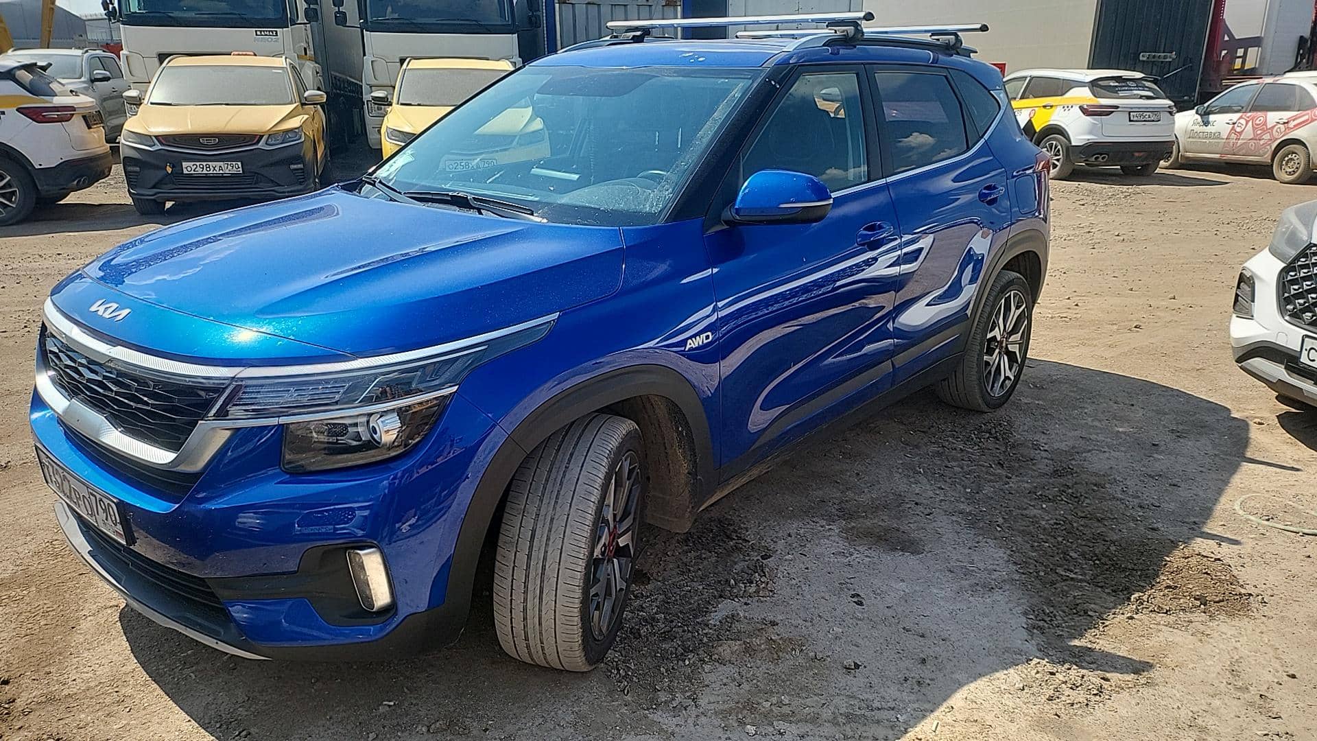 KIA Seltos,  109 393 км, 2022 года в лизинг
