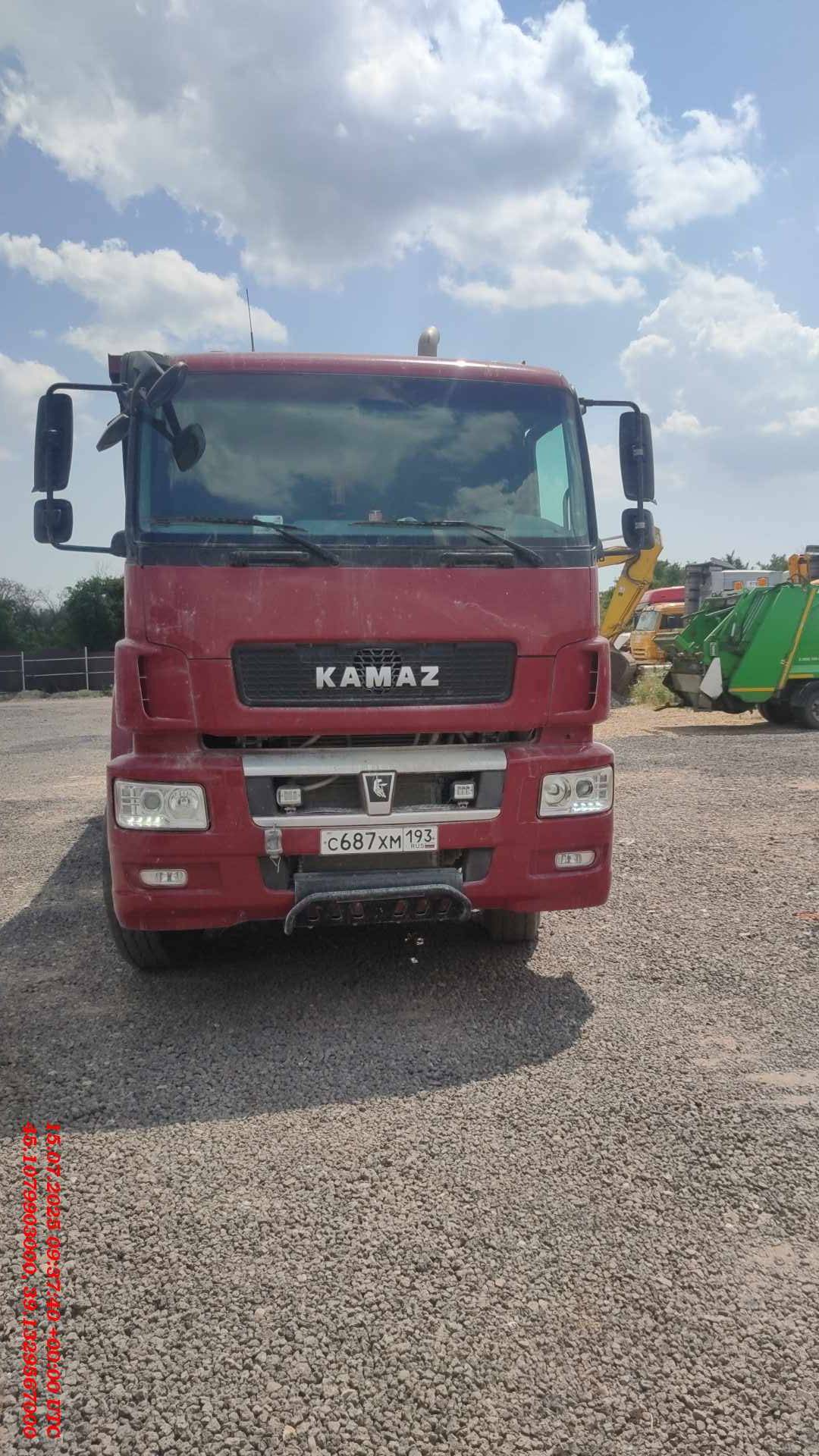 КАМАЗ 6580-S5 (K4140),  94 127 км, 2021 года