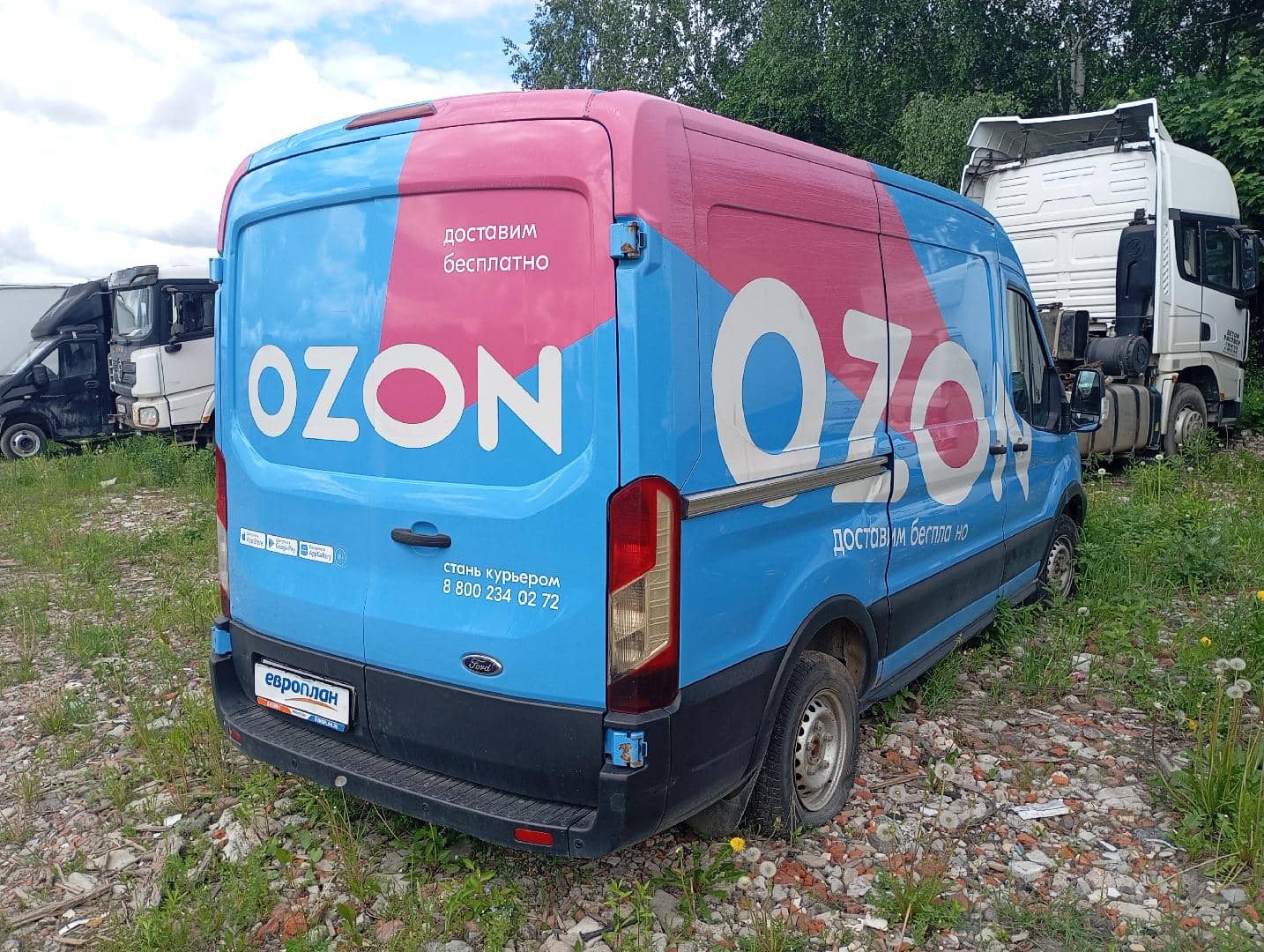 Ford Transit,  191 189 км, 2021 года в лизинг