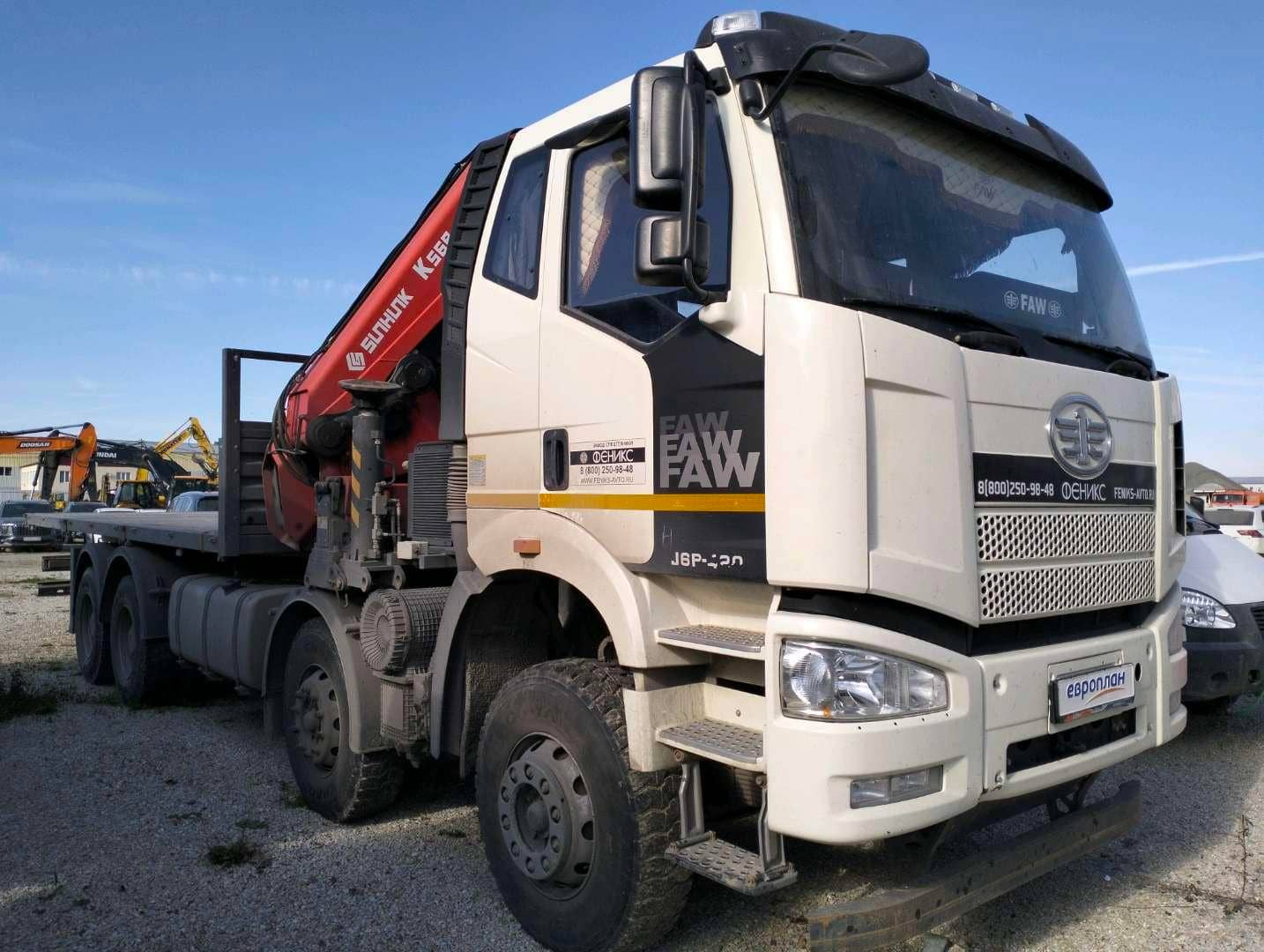 FAW CA3310P66K24T4E5 8x4,  46 619 км, 2025 года в лизинг