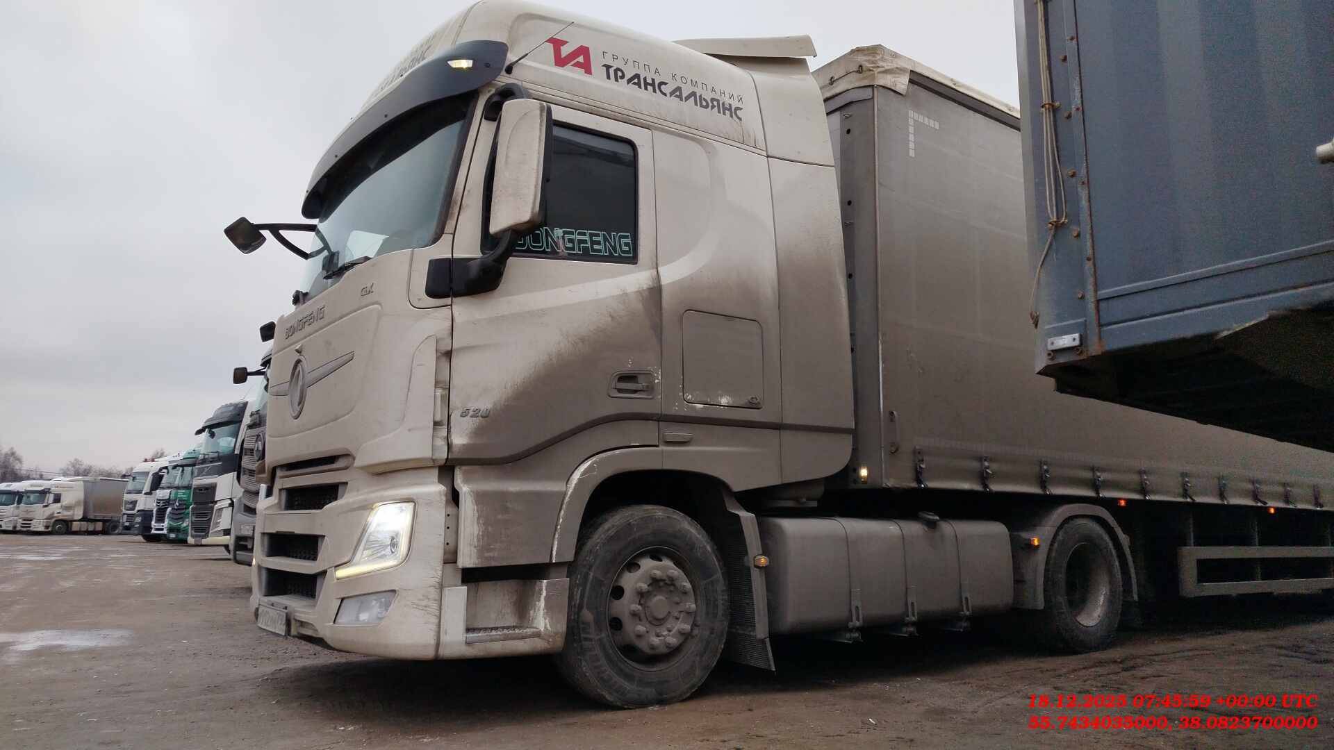 DongFeng GX DFH4180 4x2,  185 359 км, 2024 года