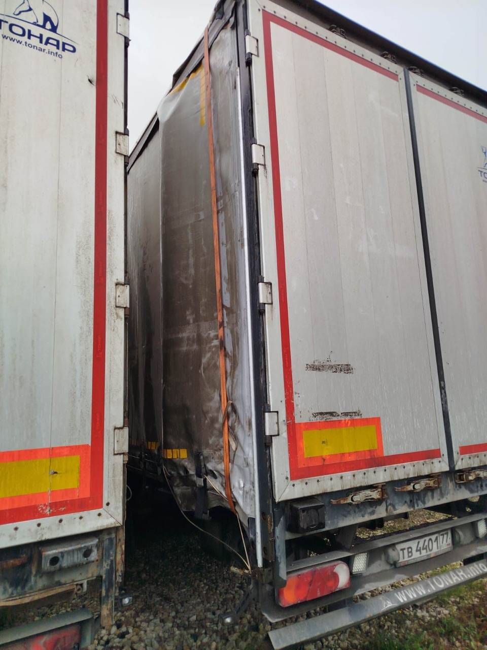 Тонар 98881 Шторно-бортовой, 2022 года