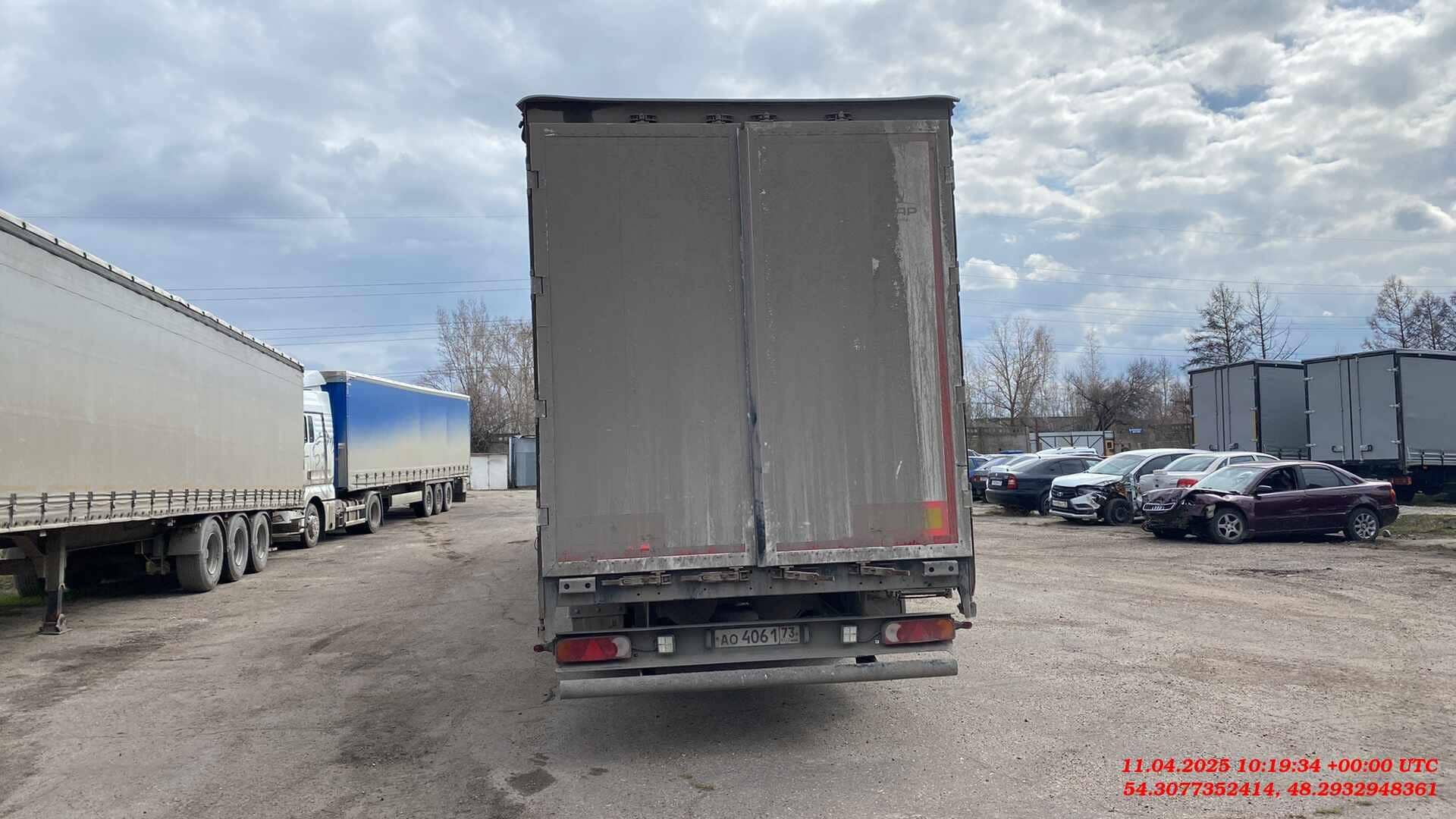 Тонар Тентованный 97463, 2019 года