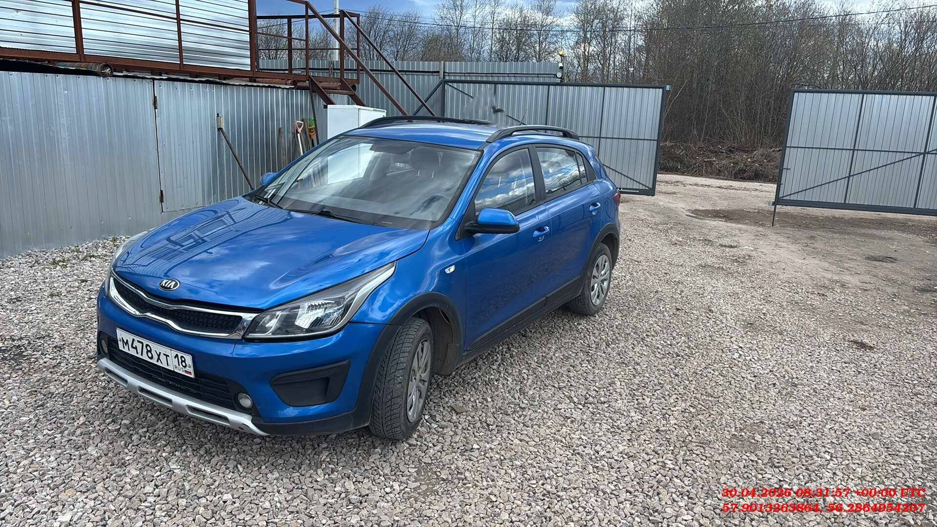 KIA Rio X-Line,  131 348 км, 2019 года в лизинг