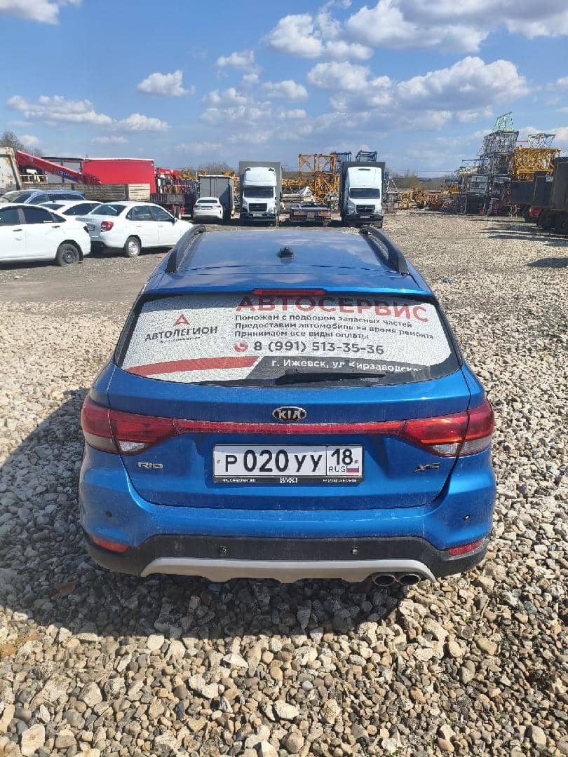 KIA Rio X-Line,  147 493 км, 2019 года в лизинг
