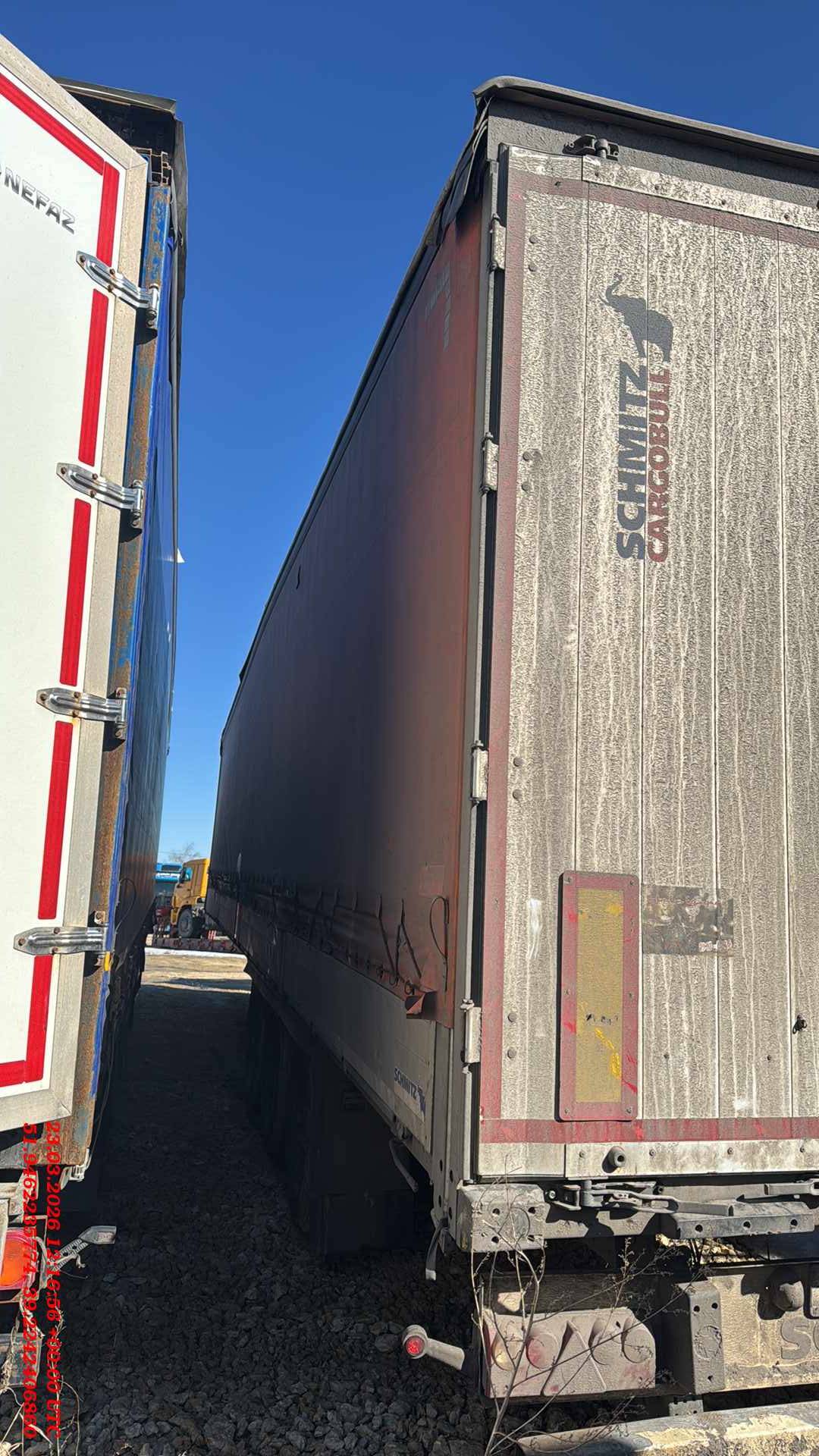 SCHMITZ Шторно-бортовой 9084, 2015 года