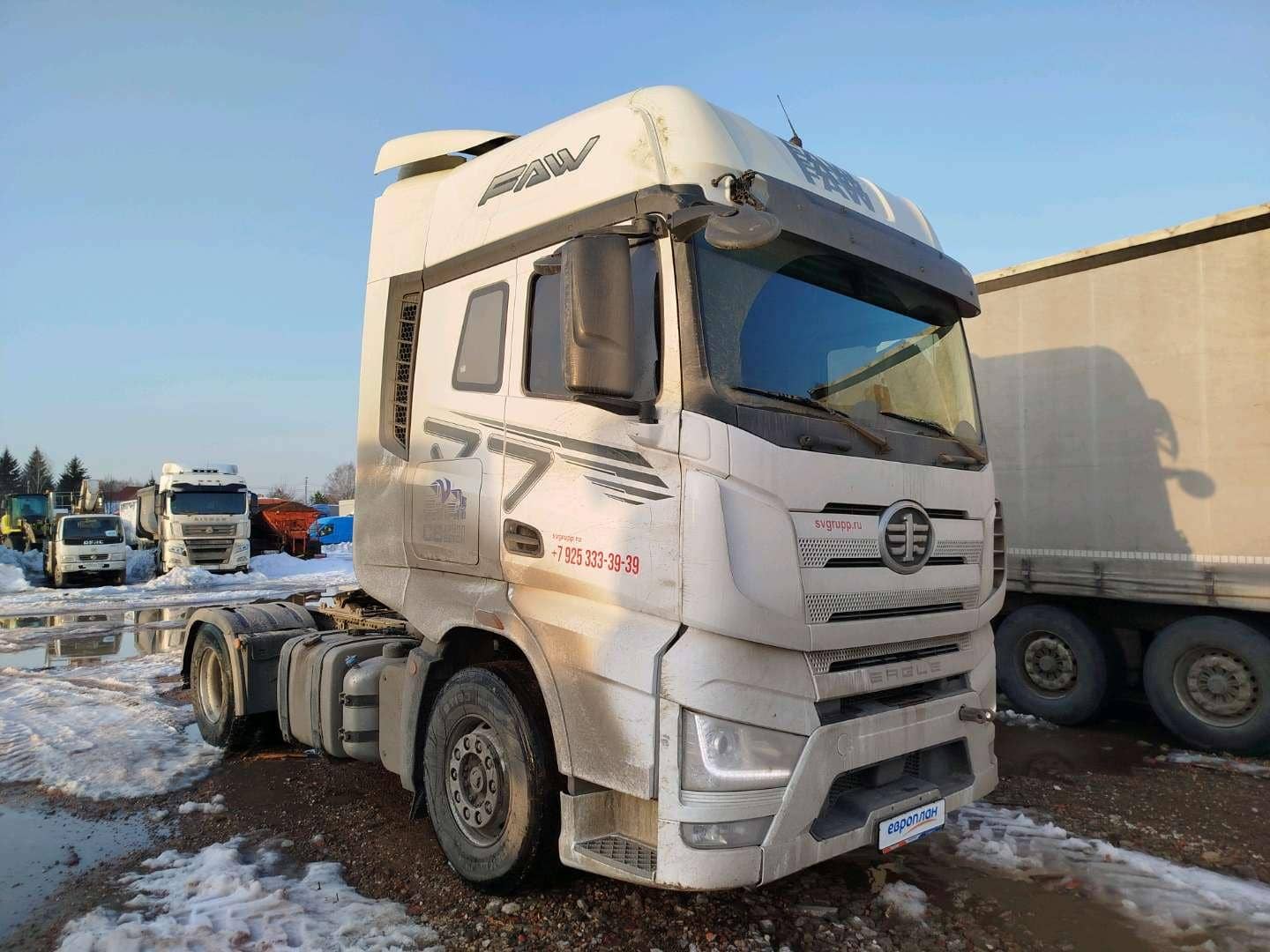 FAW CA4180P77K25E5 4x2,  322 768 км, 2023 года в лизинг