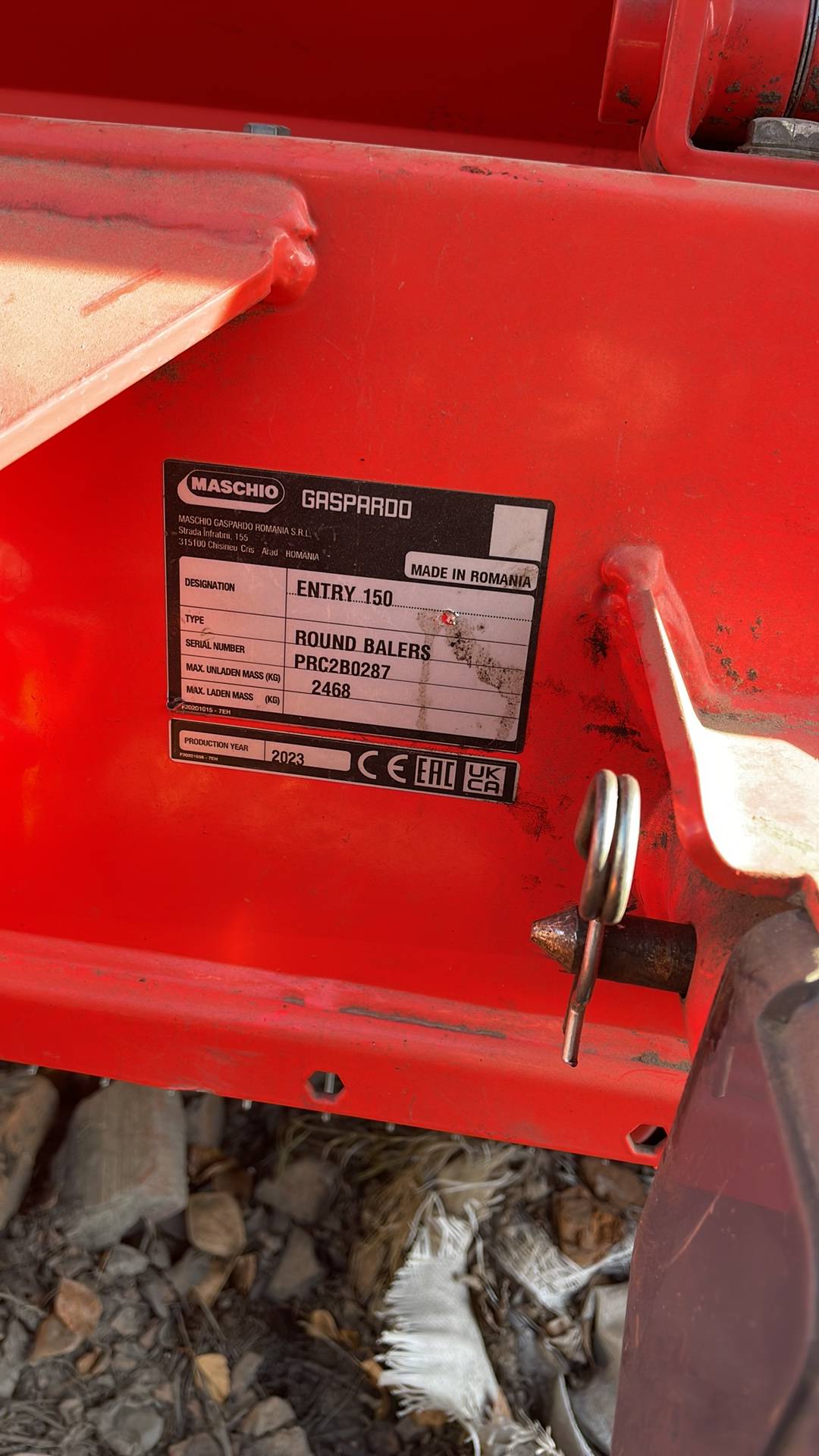 MASCHIO GASPARDO ENTRY Пресс-подборщик прицепной тракторный, 2023 года в лизинг