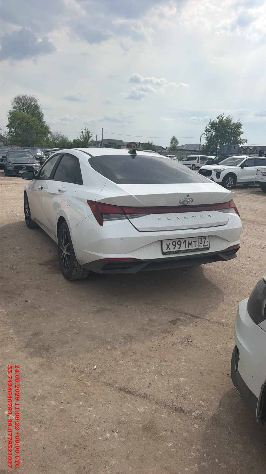 Hyundai Elantra,  233 287 км, 2021 года в лизинг
