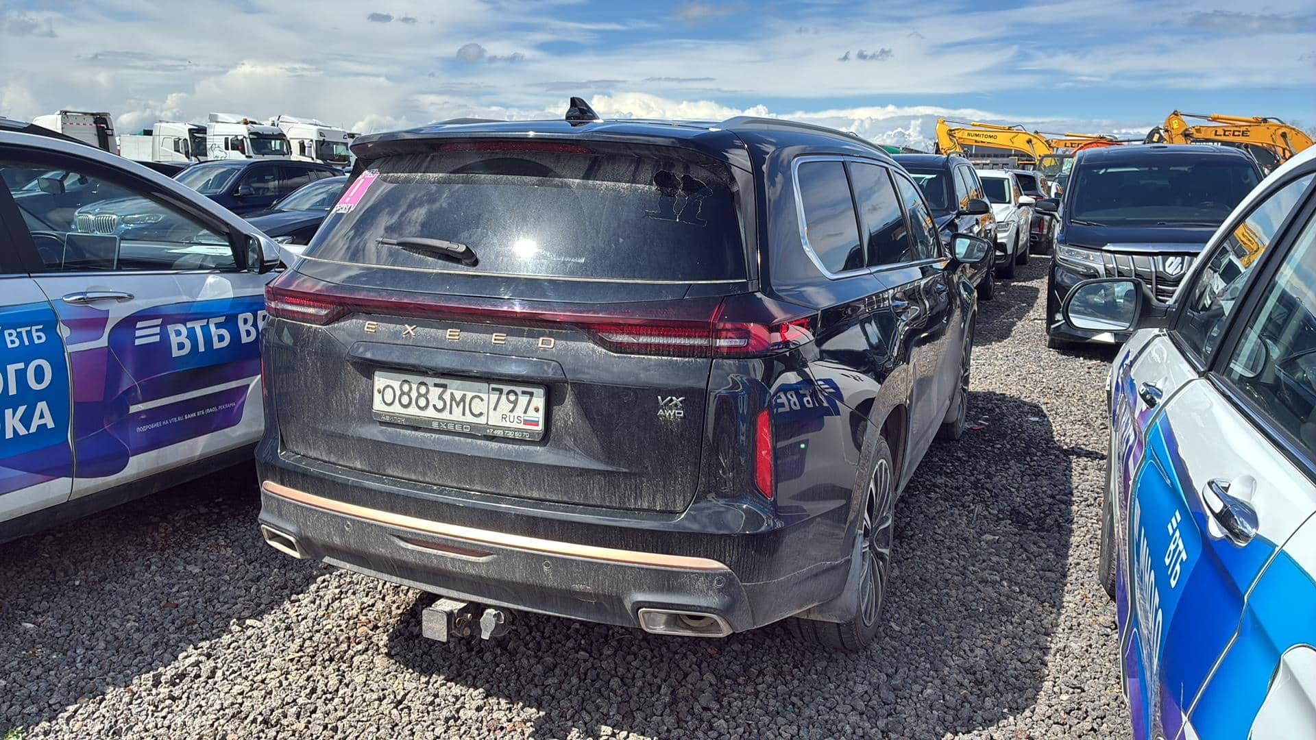 EXEED VX,  156 167 км, 2022 года в лизинг