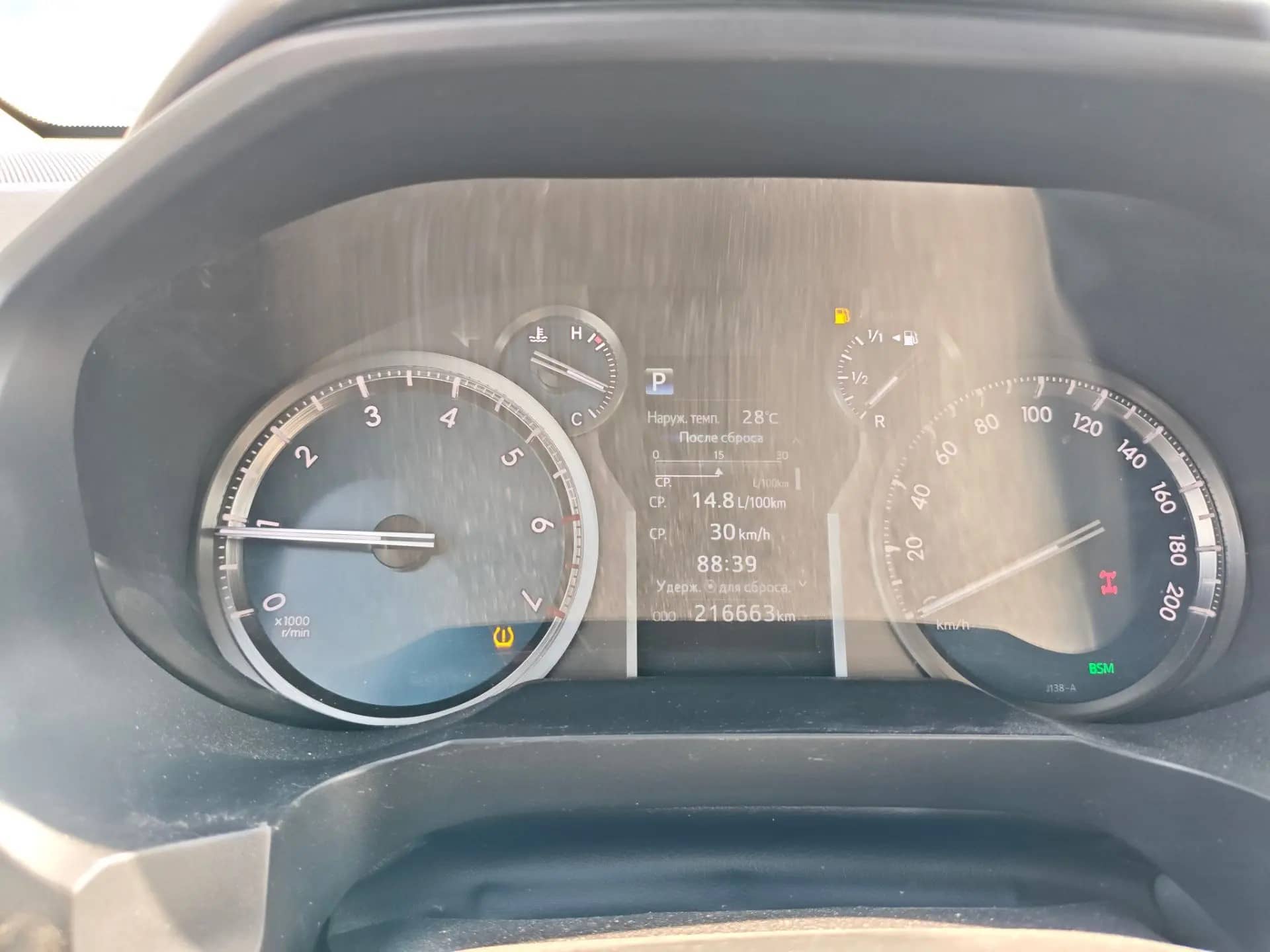 Toyota Land Cruiser Prado,  216 663 км, 2018 года