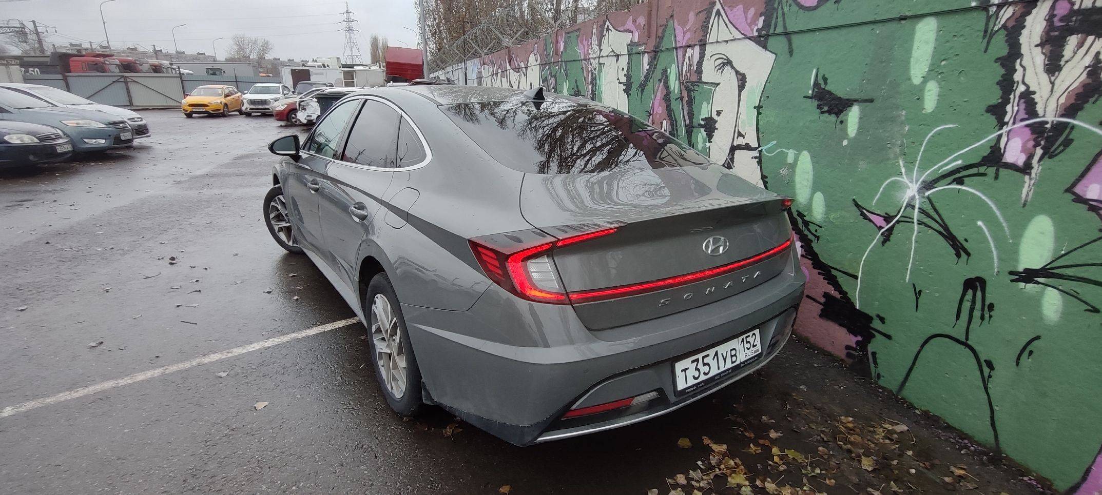 Hyundai Sonata,  171 609 км, 2020 года в лизинг